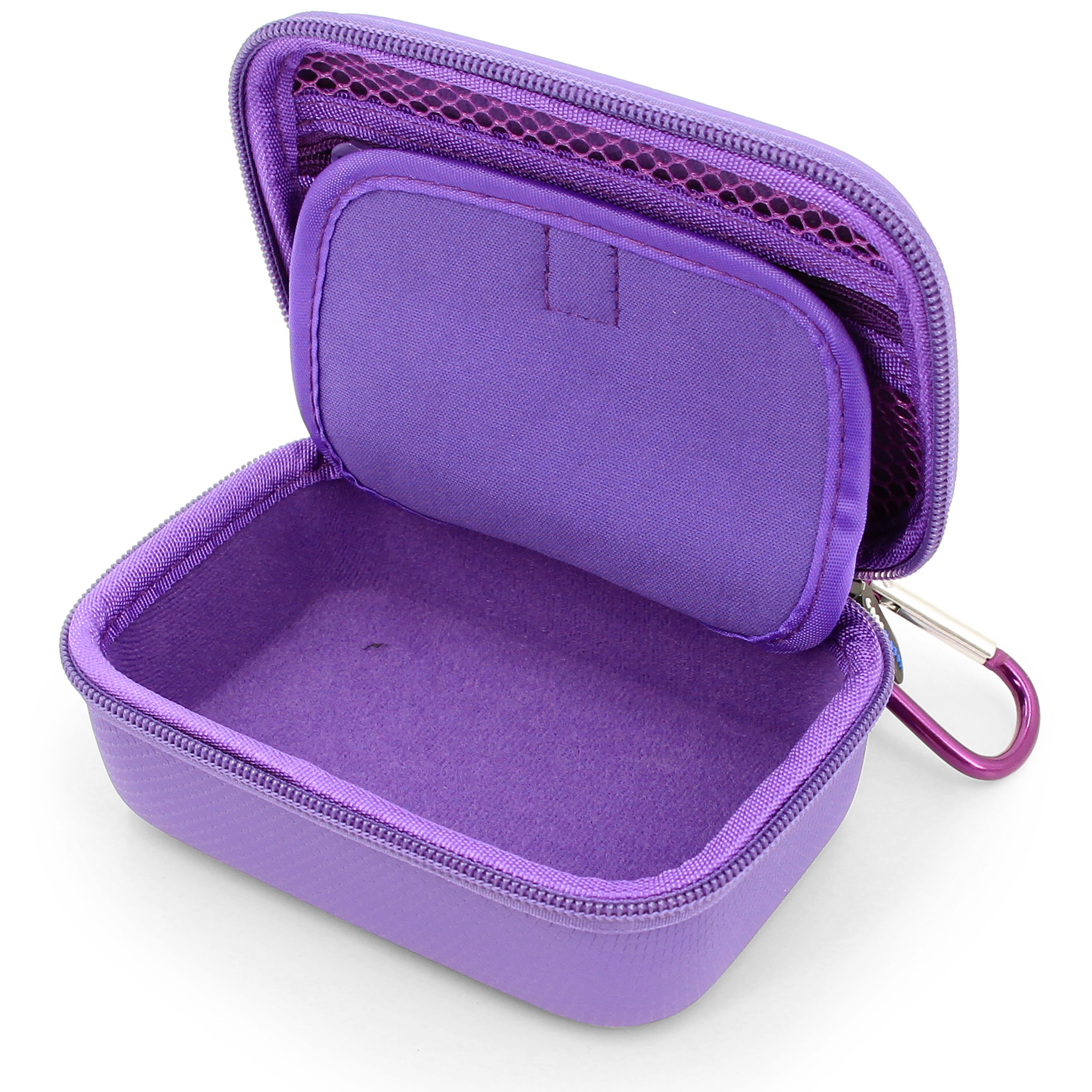 Travel Case Compatible with Zoleo Satellite Communicator - Includes Hard Shell Case with Wrist Strap for Satellite Messenger, Black