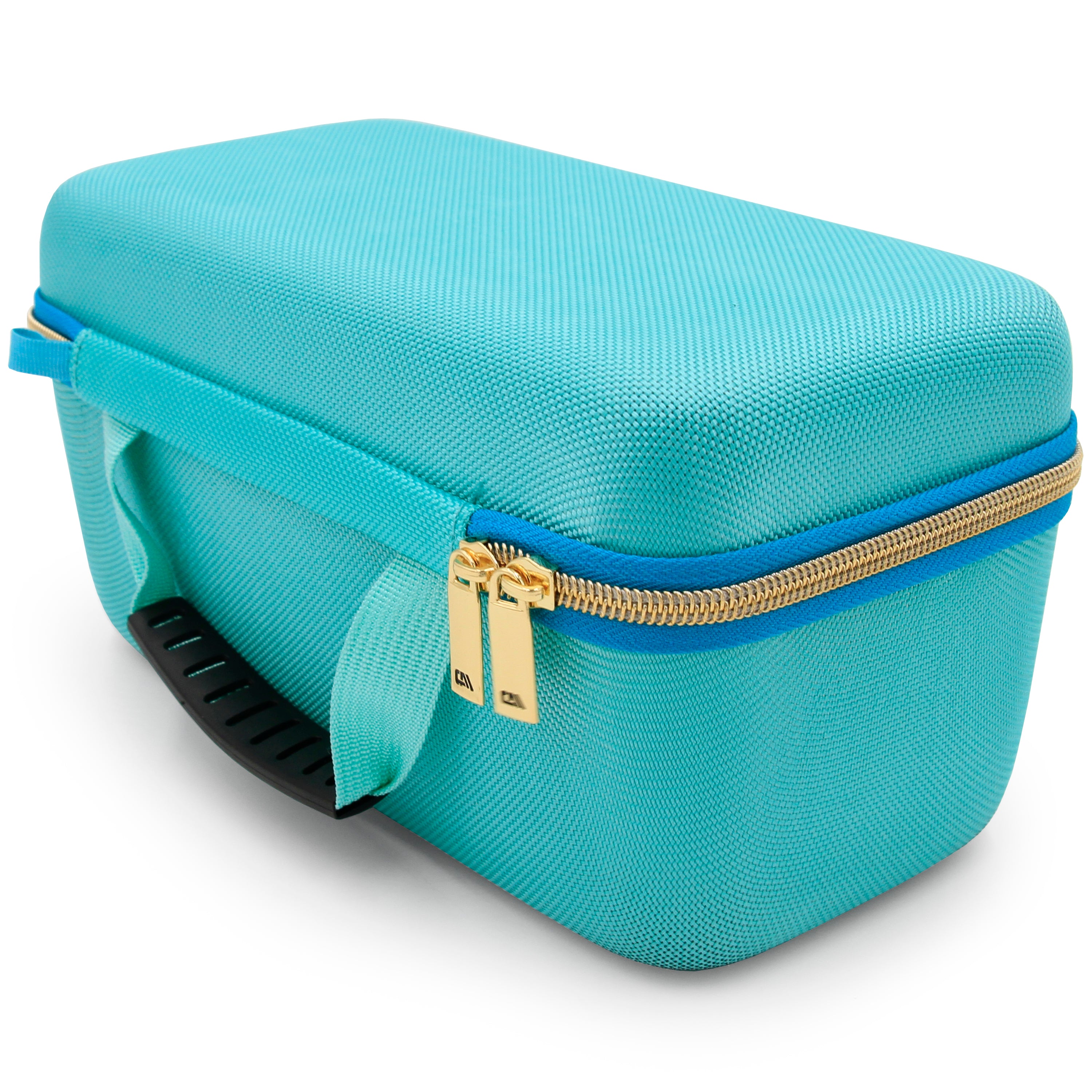Clipper Case Holds Up to 3 Clippers, Hair Buzzers, Trimmers or T-Finisher Up to 8.5" - Travel Barber Case Only, Turquoise