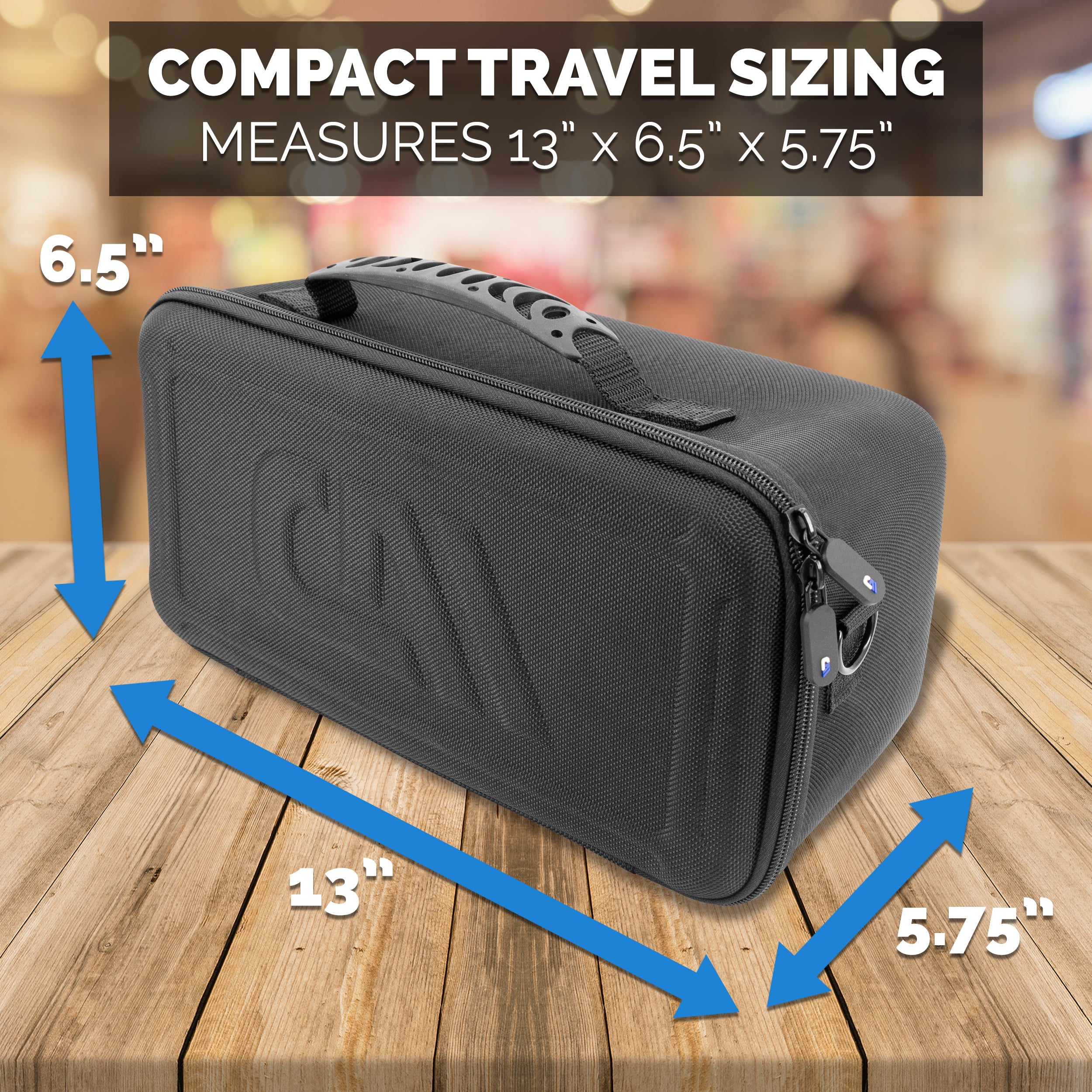 Travel Blender Case Compatible With Nutribullet Flip Portable Blender - Impact Resistant Hard Shell With Shoulder Strap Protection