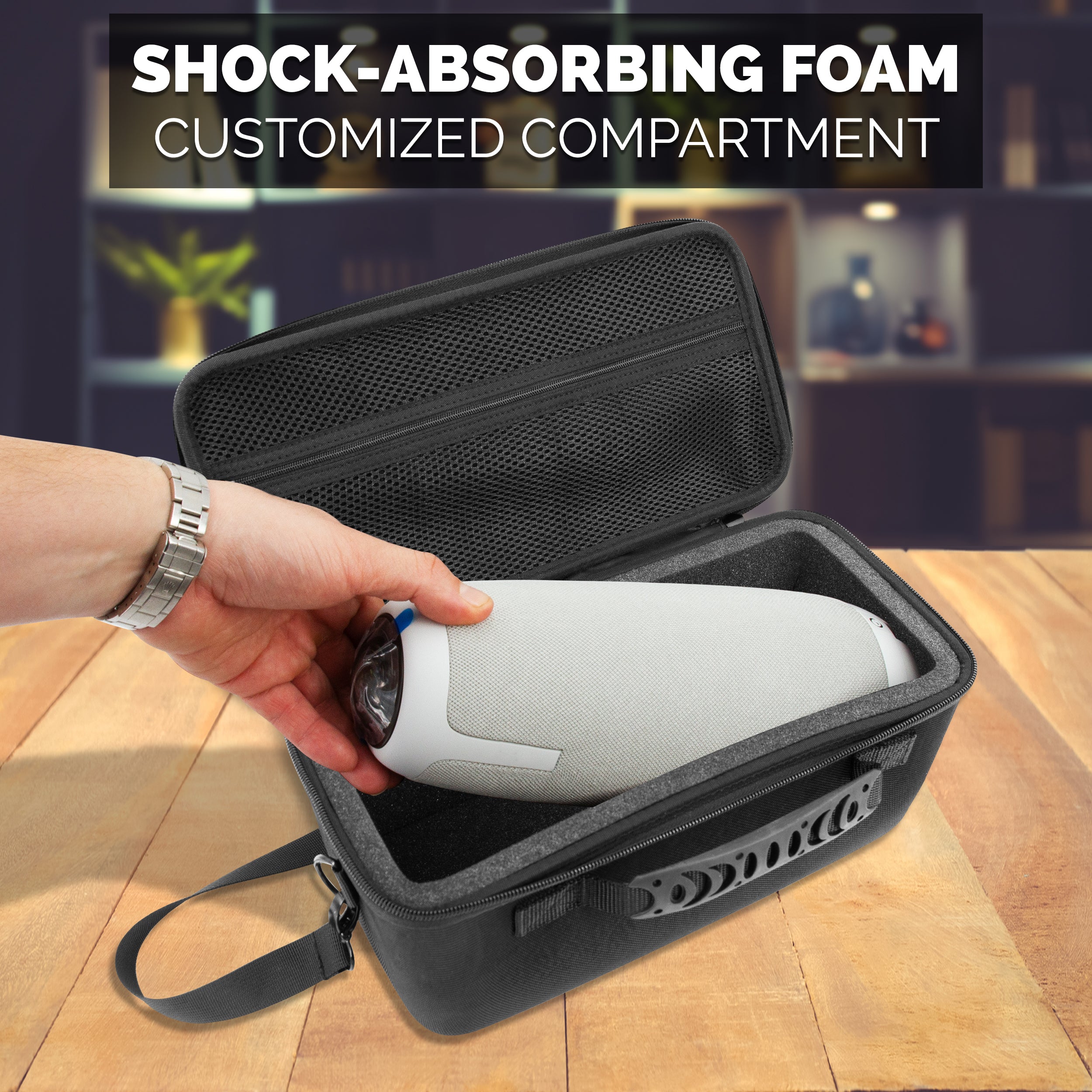Travel Case Fits Meeting Owl 3, 2, Standard, Pro and Meeting Camera 360 Video Conference Accessories - Carrying Case Only for Owl 360 Camera