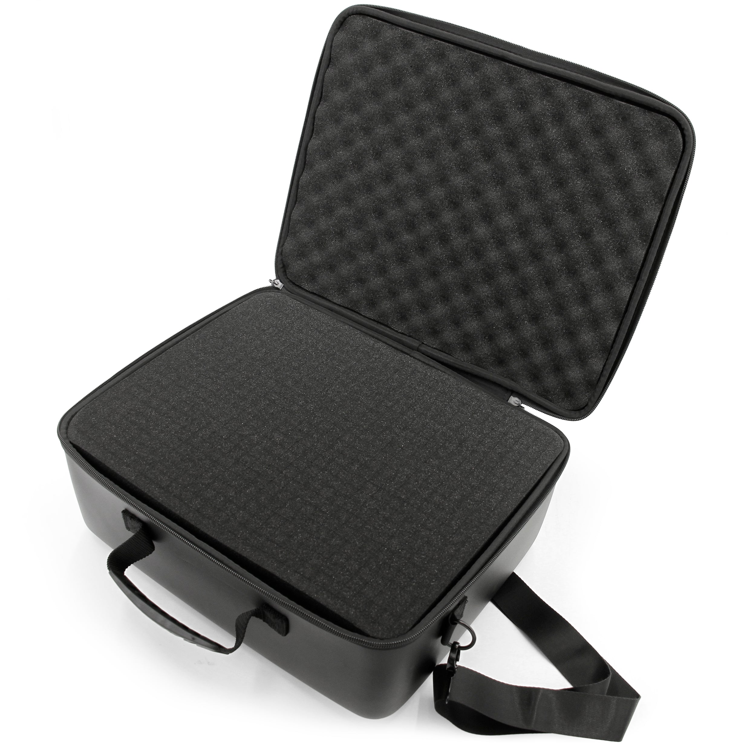 Travel Case Compatible with Hercules DJControl Inpulse 200 MK2 DJ Controller in Dual Layer Customizable Foam - Includes Carry Case Only