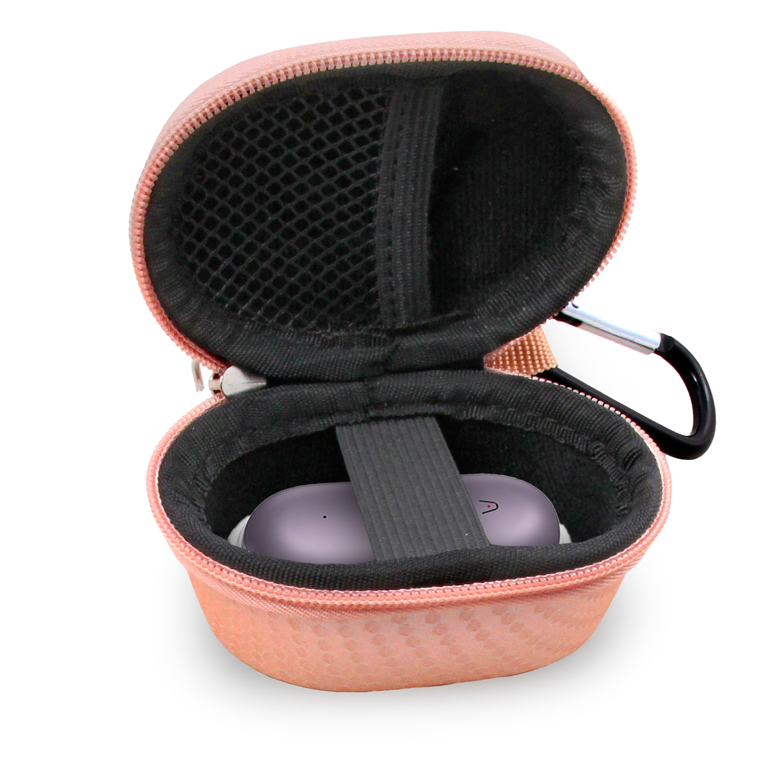 Storage Case Compatible with Plaud Notepin Ai Wearable Voice Recording Transcription Device and Charging Accessories - Rose Gold Case Only