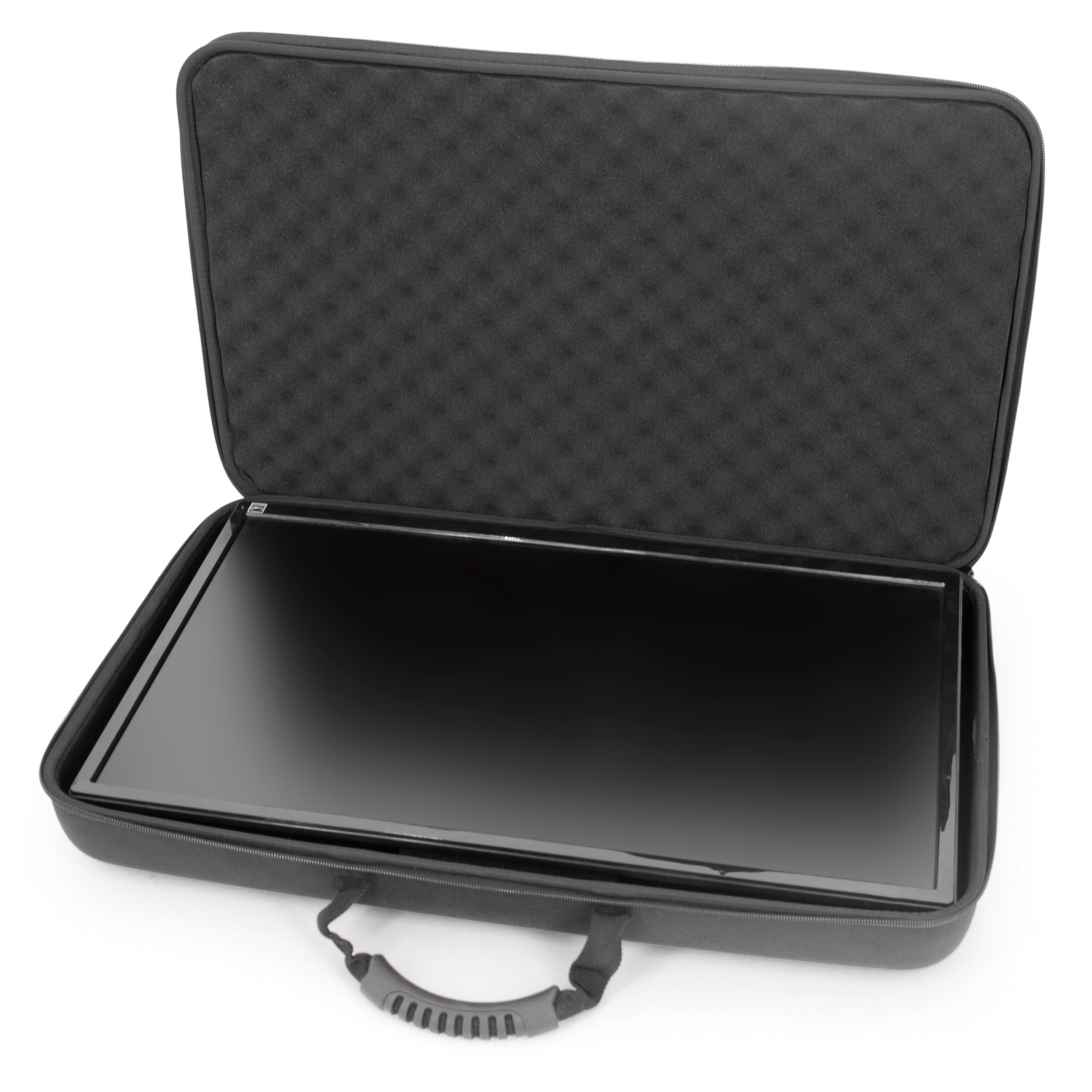 Portable Monitor Case for 15.6" to 24" Gaming Monitors - Hard Shell EVA Screen Cover with Padded Foam Fits Accessories for 15.6-17.3" Screens