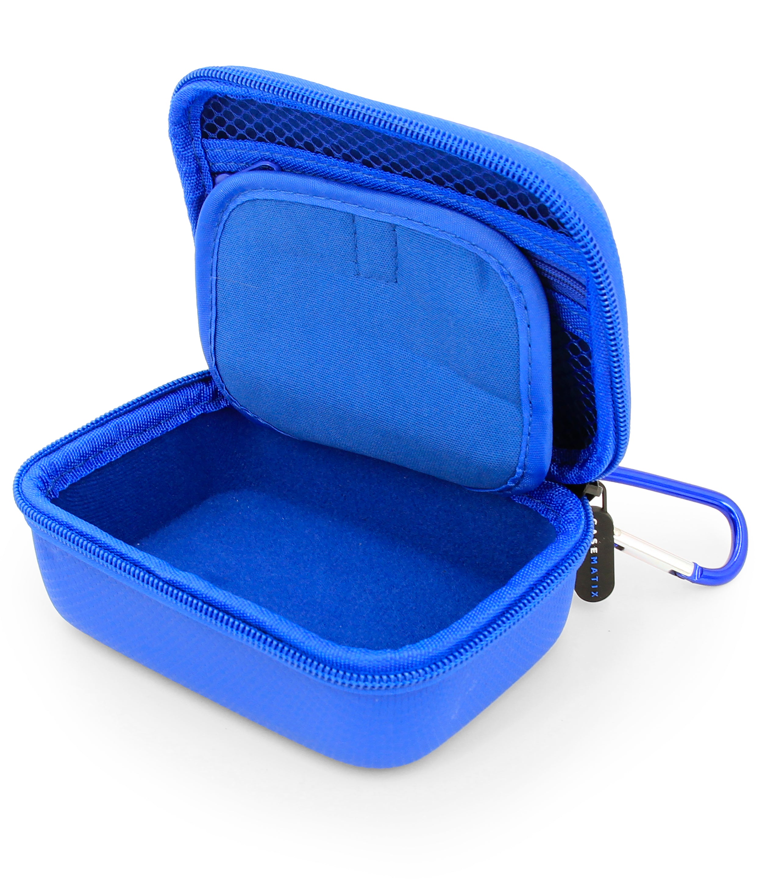Travel Case Compatible with Zoleo Satellite Communicator - Includes Hard Shell Case with Wrist Strap for Satellite Messenger, Black