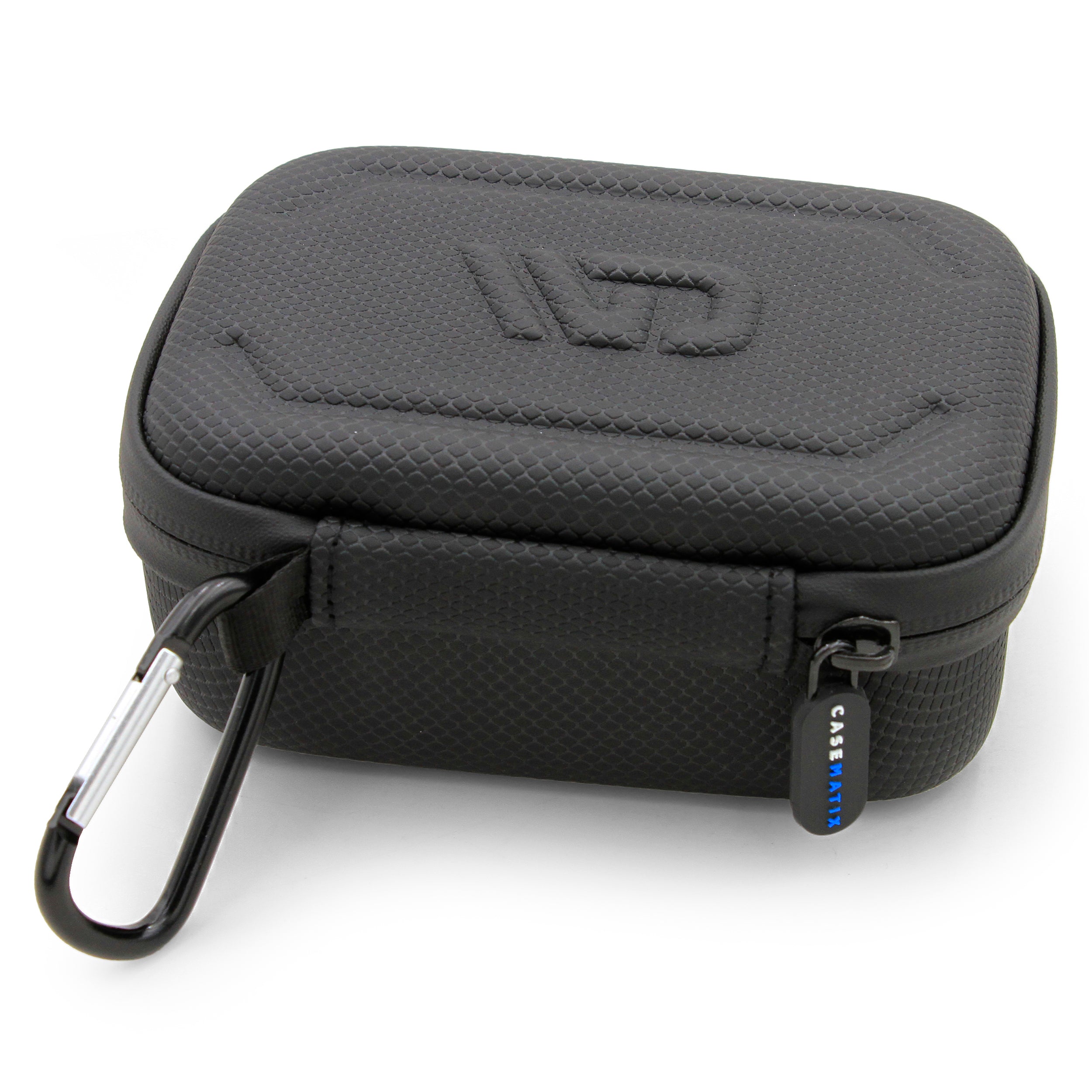 Travel Case Compatible with Zoleo Satellite Communicator - Includes Hard Shell Case with Wrist Strap for Satellite Messenger, Black