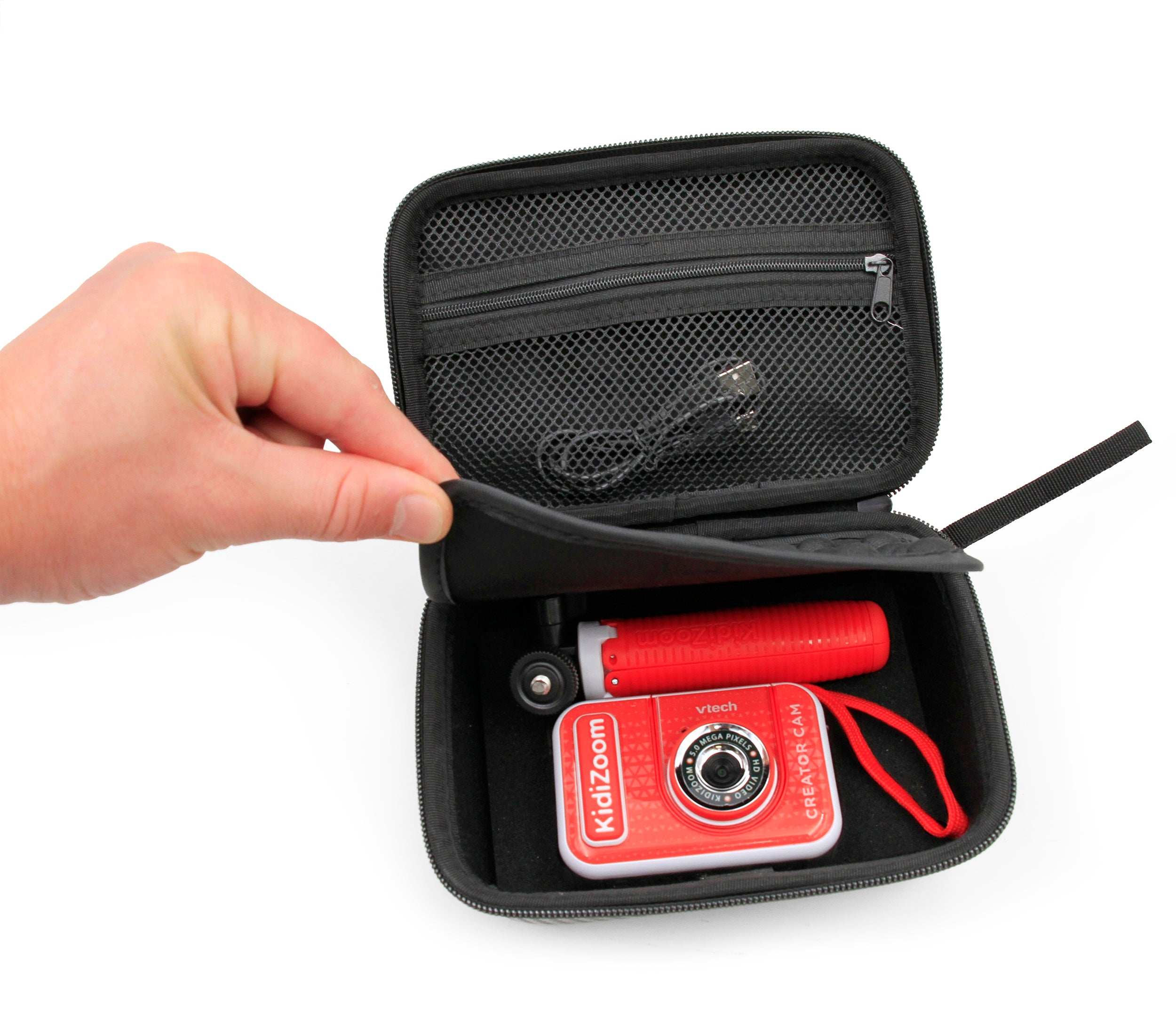 Toy Camera Case Compatible with VTech KidiZoom Creator Cam Video Camera and Vtech Kidizoom Camera Accessories, Includes Toy Case Only