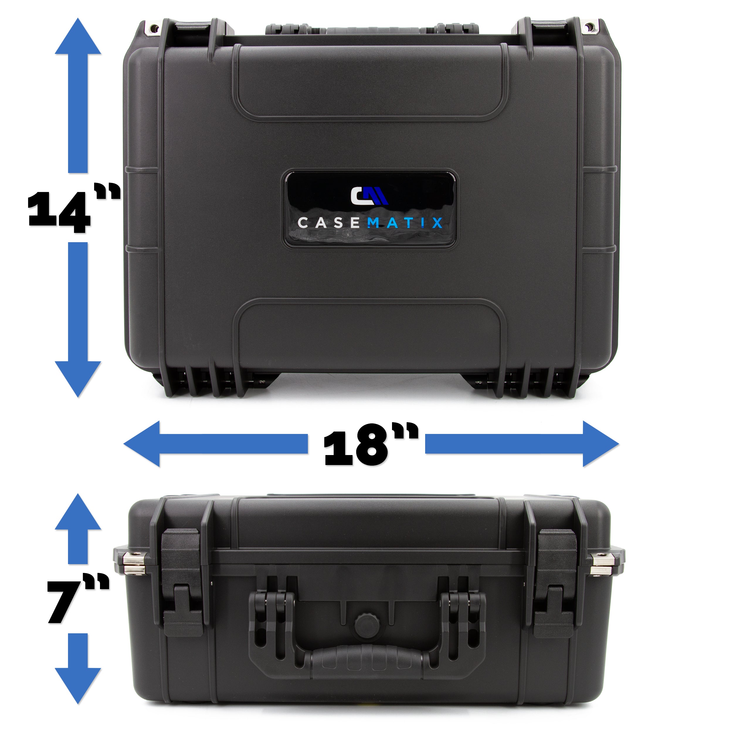 Travel Case Compatible With PS5 Slim & PlayStation 5 Slim Digital Edition - Hard Shell Waterproof Case for Console, Controllers and More