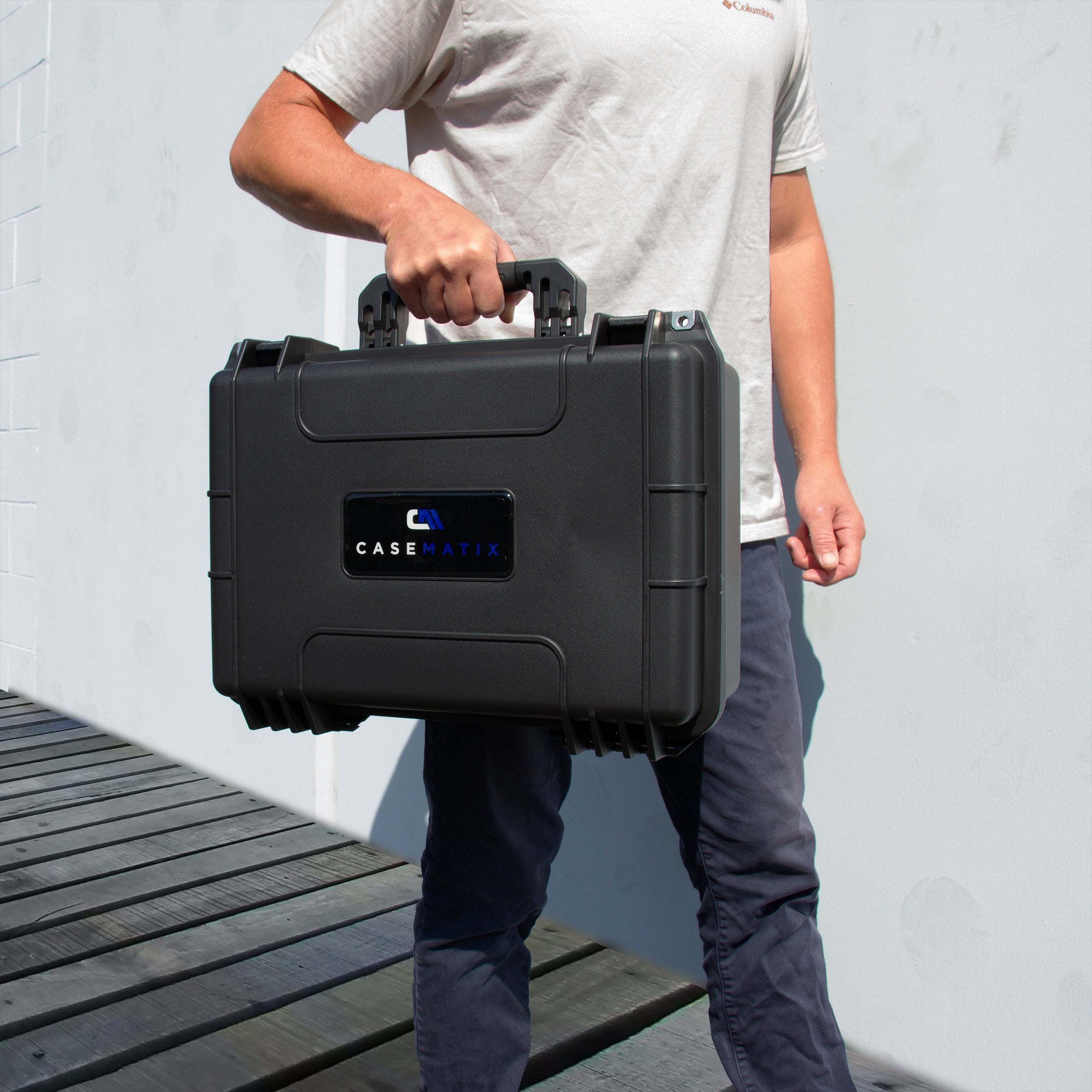 18" 6 Pistol Multiple Pistol Case - Waterproof & Shockproof Hard Gun Cases for Pistols, Magazines and Accessories with Customizable Foam