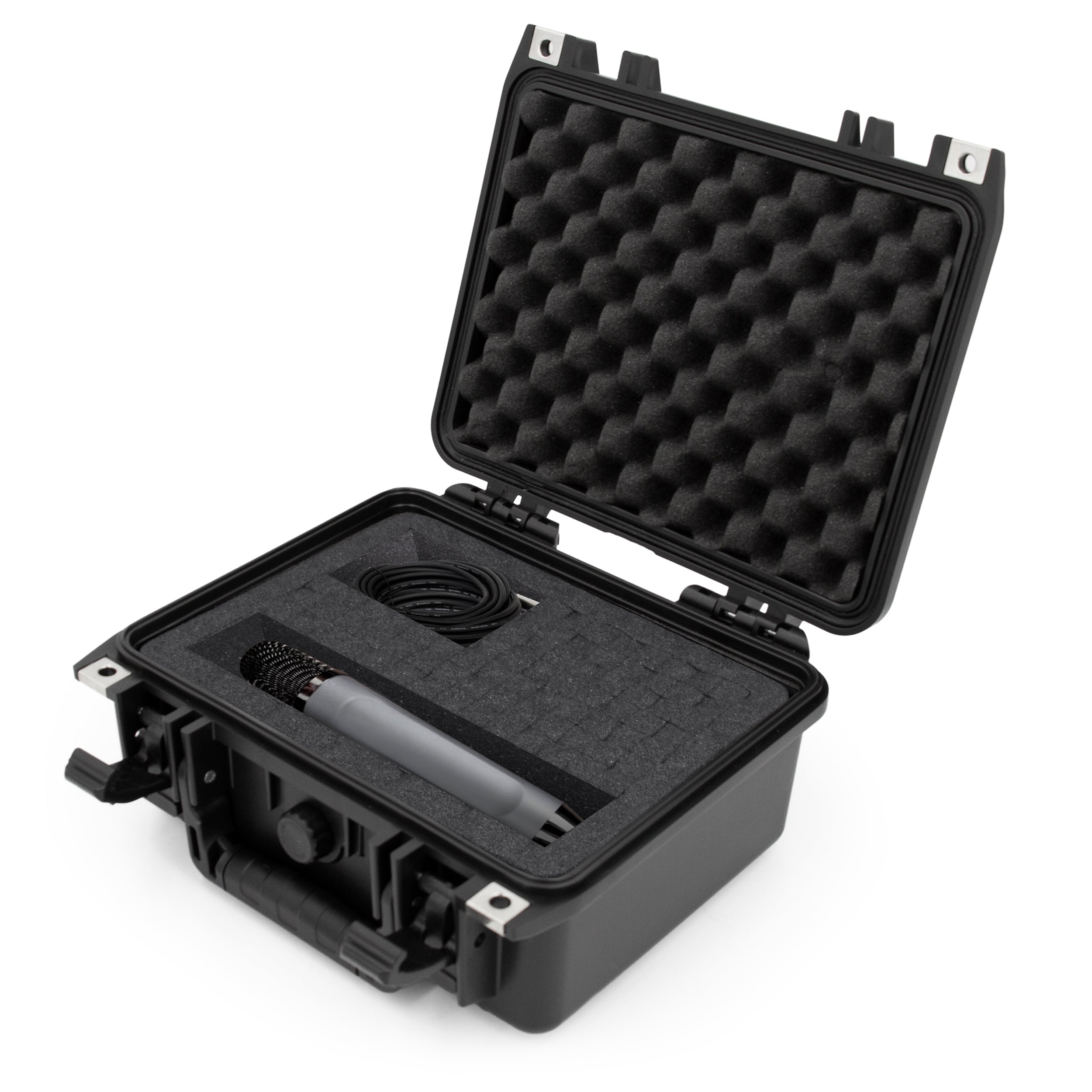 11" Waterproof Studio Recording Case Compatible with Blue Ember Xlr Condenser Microphone and Small Accessories