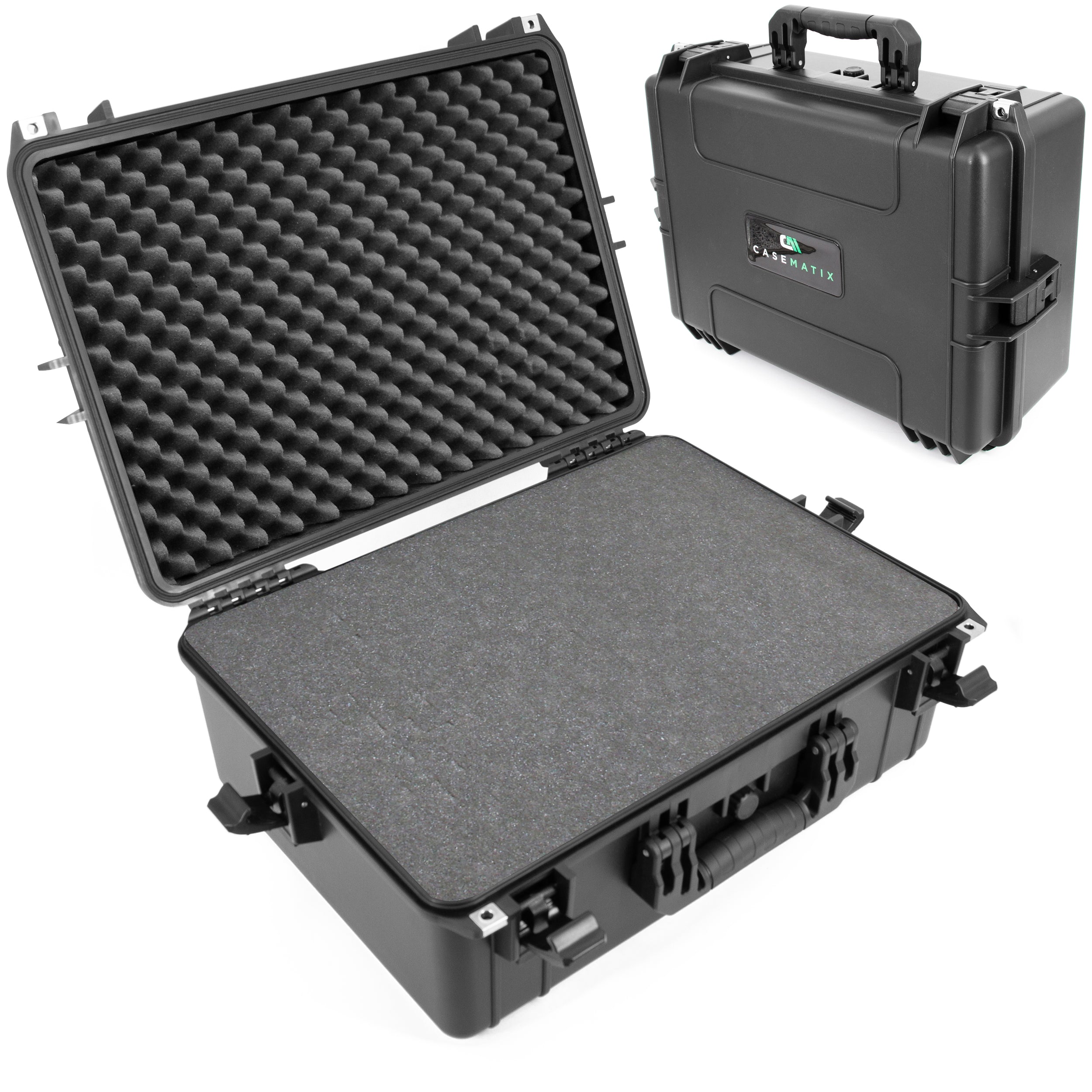 Waterproof Hard Case Compatible with DJI Ronin S Gimbal Stabilizer System - 23" Case with Customizable Diced Foam - Includes Case Only