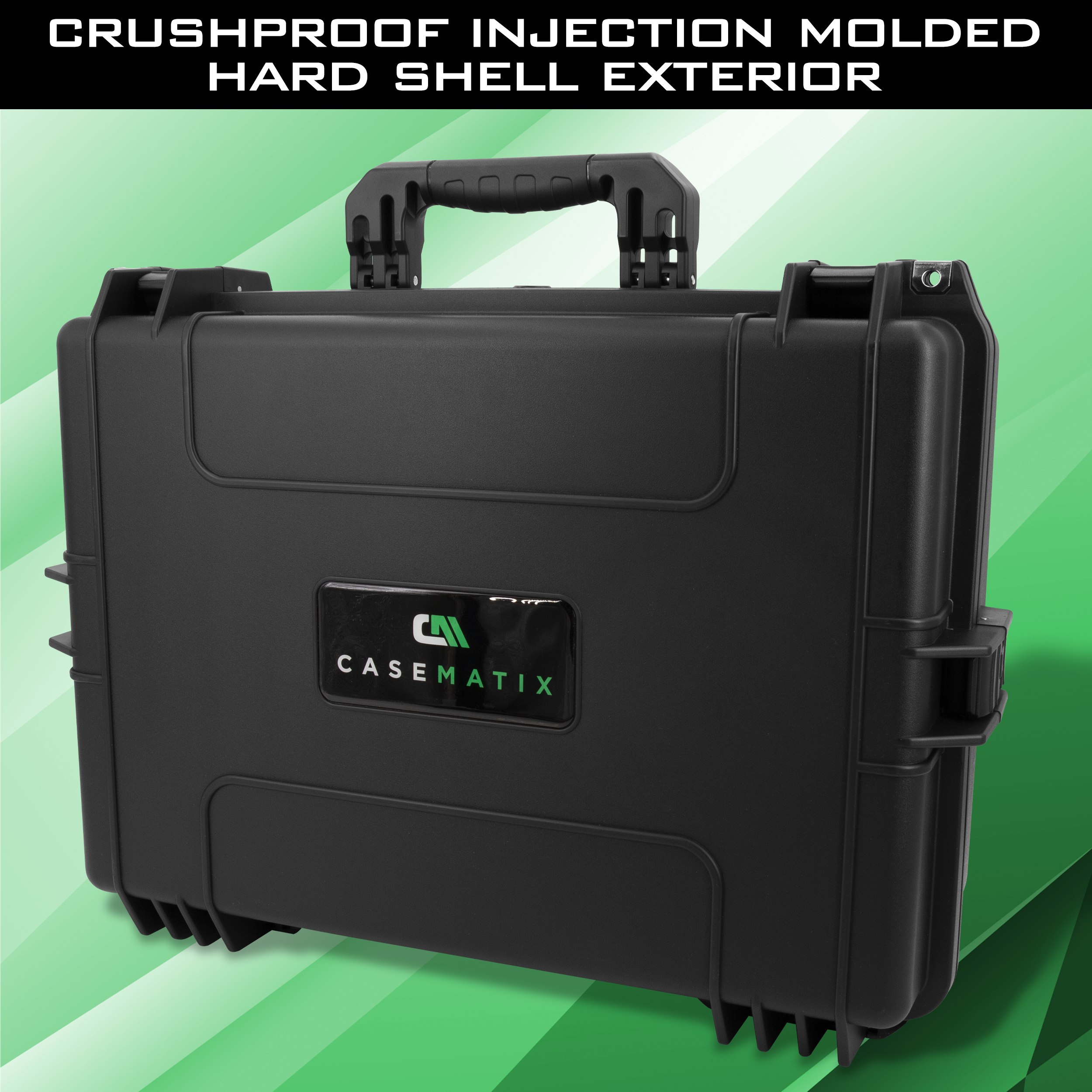 Hard Shell Travel Case Compatible with Xbox Series X Console, Controllers, Headset and Accessories - Waterproof and Crushproof with Foam