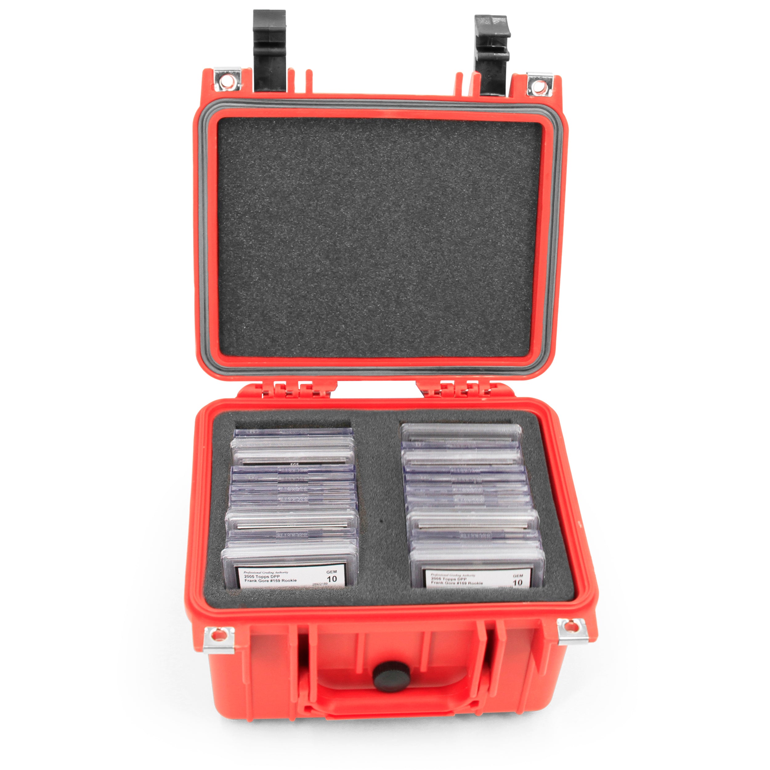 Graded Card Case Compatible with 30+ BGS PSA FGS Graded Sports Trading Cards, Custom Waterproof Graded Slab Card Storage