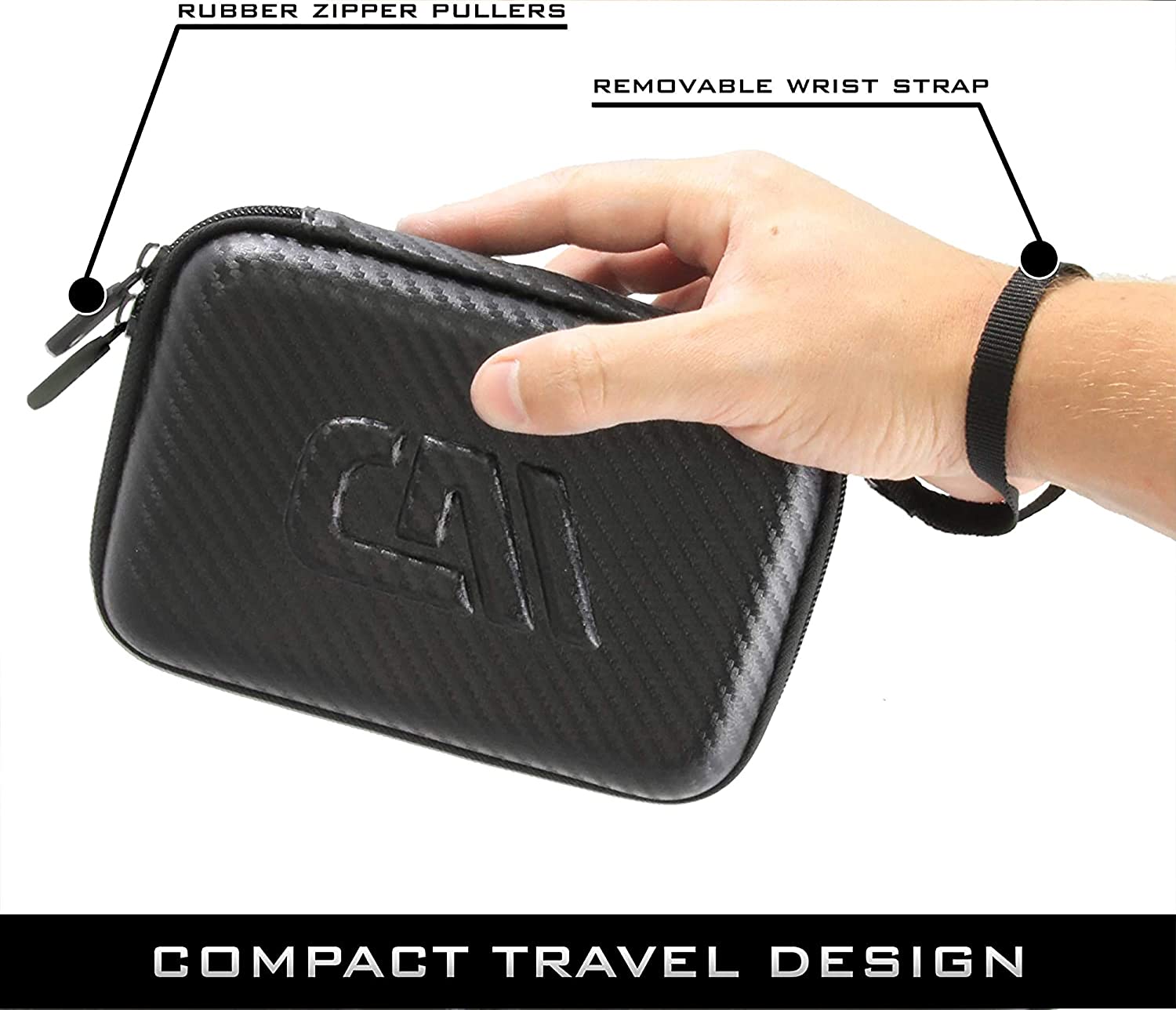 Razer Kishi Controller Case - Portable Storage Case for Universal Mobile Gaming Controller & Accessories