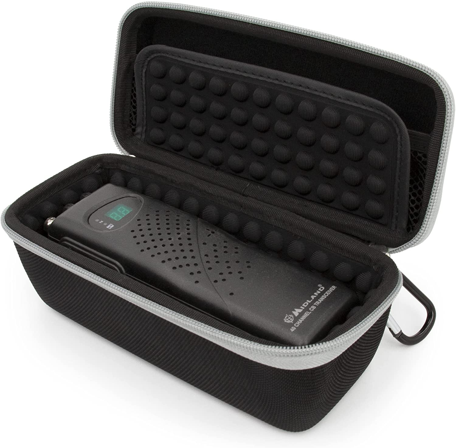 Walkie Talkie Case Compatible with Midland 2 Way Radio, Cobra Handheld CB Radios, Uniden Handheld CB Radio and More