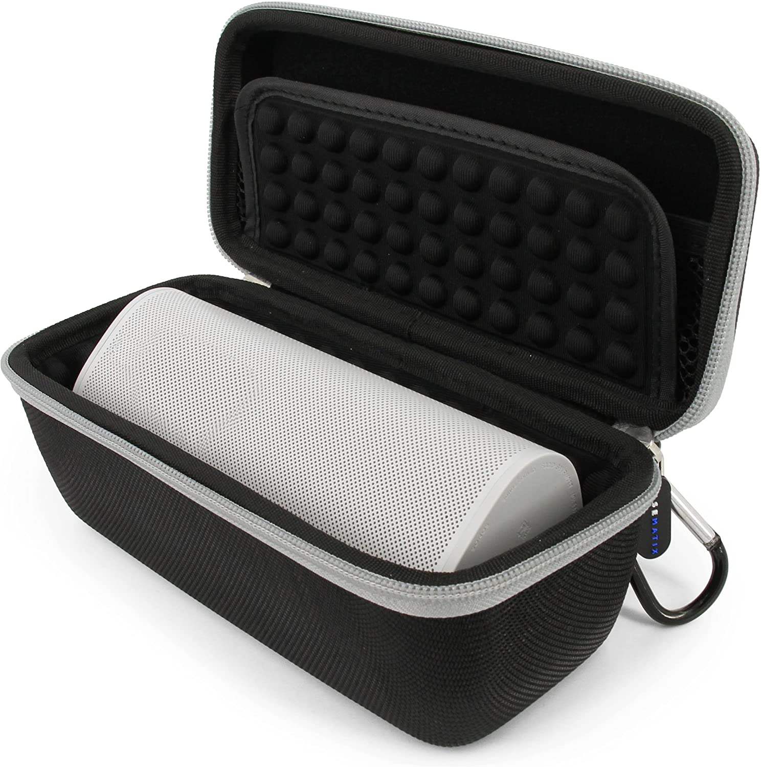 Speaker Case Compatible with Sonos Roam Bluetooth Portable Smart Speaker and Roam Charger – Impact Resistant with Padded Interior