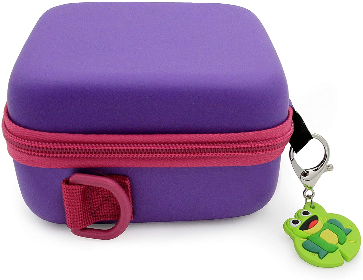 Retro Gaming Console Case - Protective Storage for HigoKids QS4, MadeMax & E-MODS RS-1 (4.5") - Green or Purple