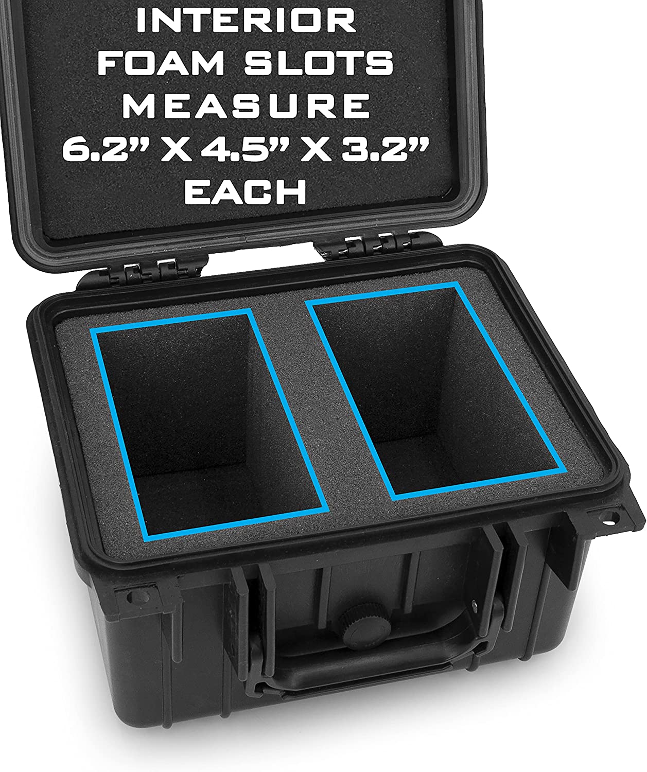 Graded Card Case Compatible with 30+ BGS PSA FGS Graded Sports Trading Cards, Custom Waterproof Graded Slab Card Storage