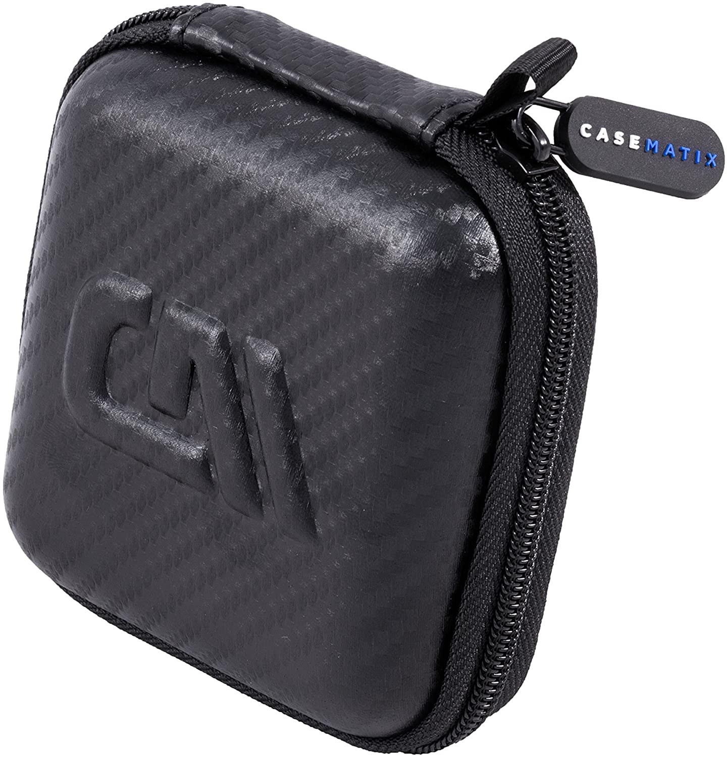 Portable Electronics Case Compatible with Whistle 3 GPS Pet Tracker & Findster Duo - Dustproof EVA Protection with Elastic Netting Interior