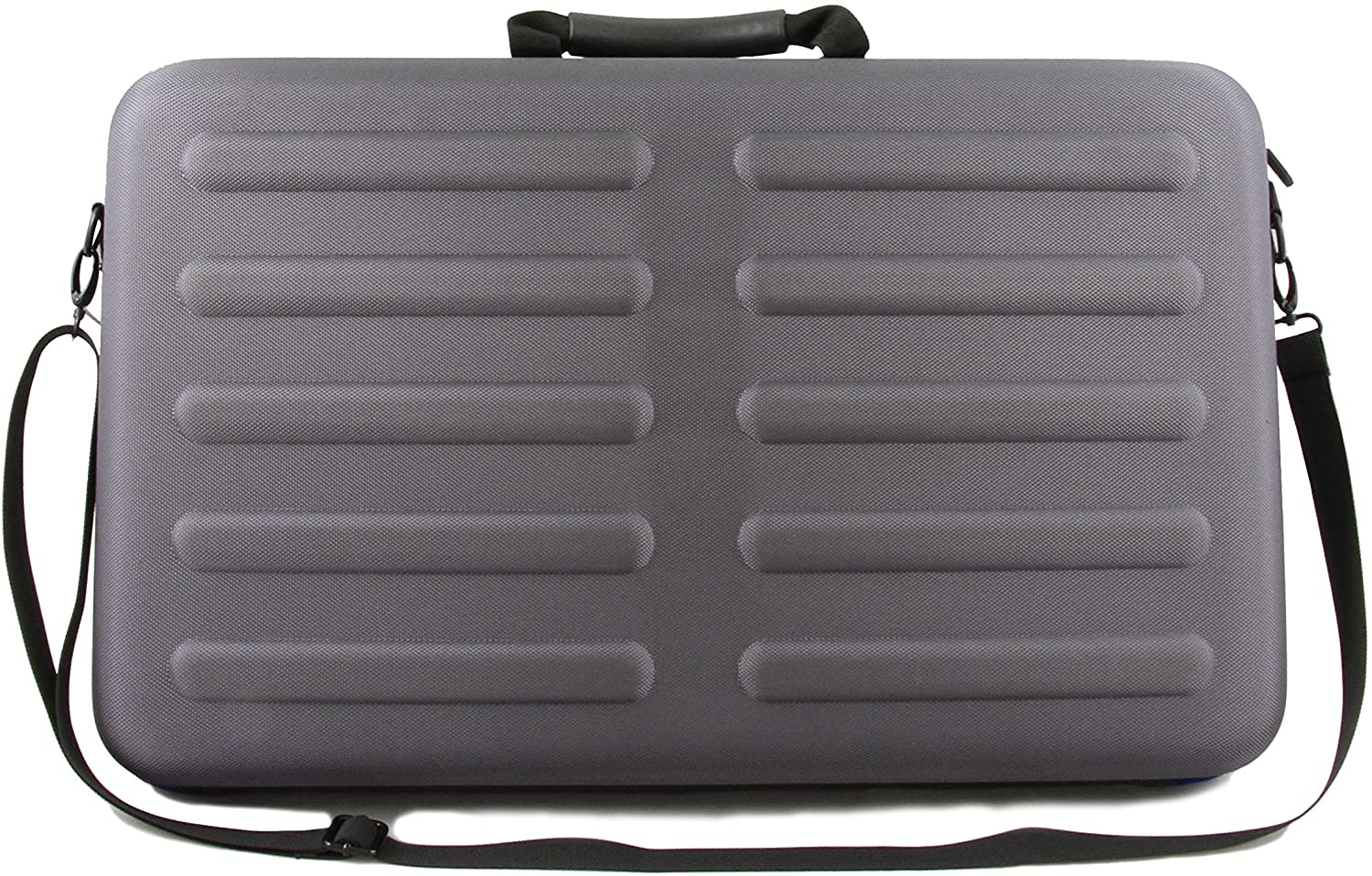 DJ Mixer Case Compatible with Hercules Inpulse 500 DJ Controller - Hard Shell EVA with Impact-Absorbing Foam, Adjustable Shoulder Strap & Handle