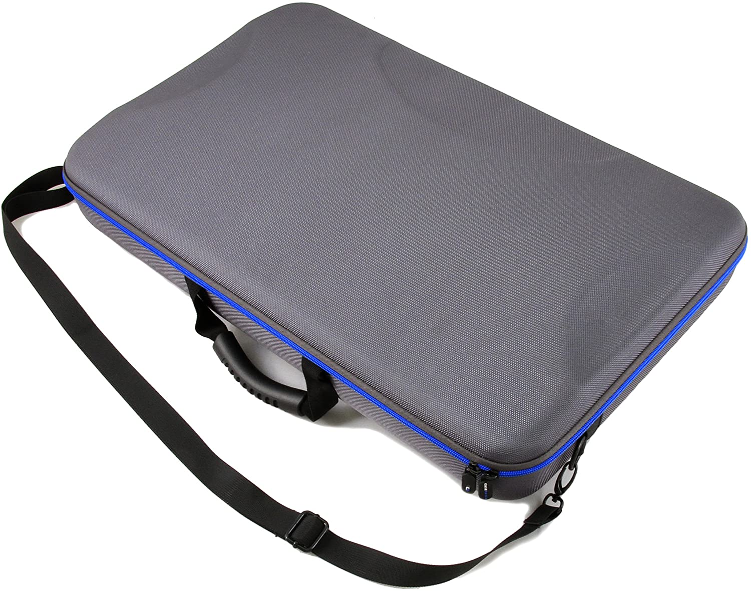 DJ Mixer Case Compatible with Hercules Inpulse 500 DJ Controller - Hard Shell EVA with Impact-Absorbing Foam, Adjustable Shoulder Strap & Handle