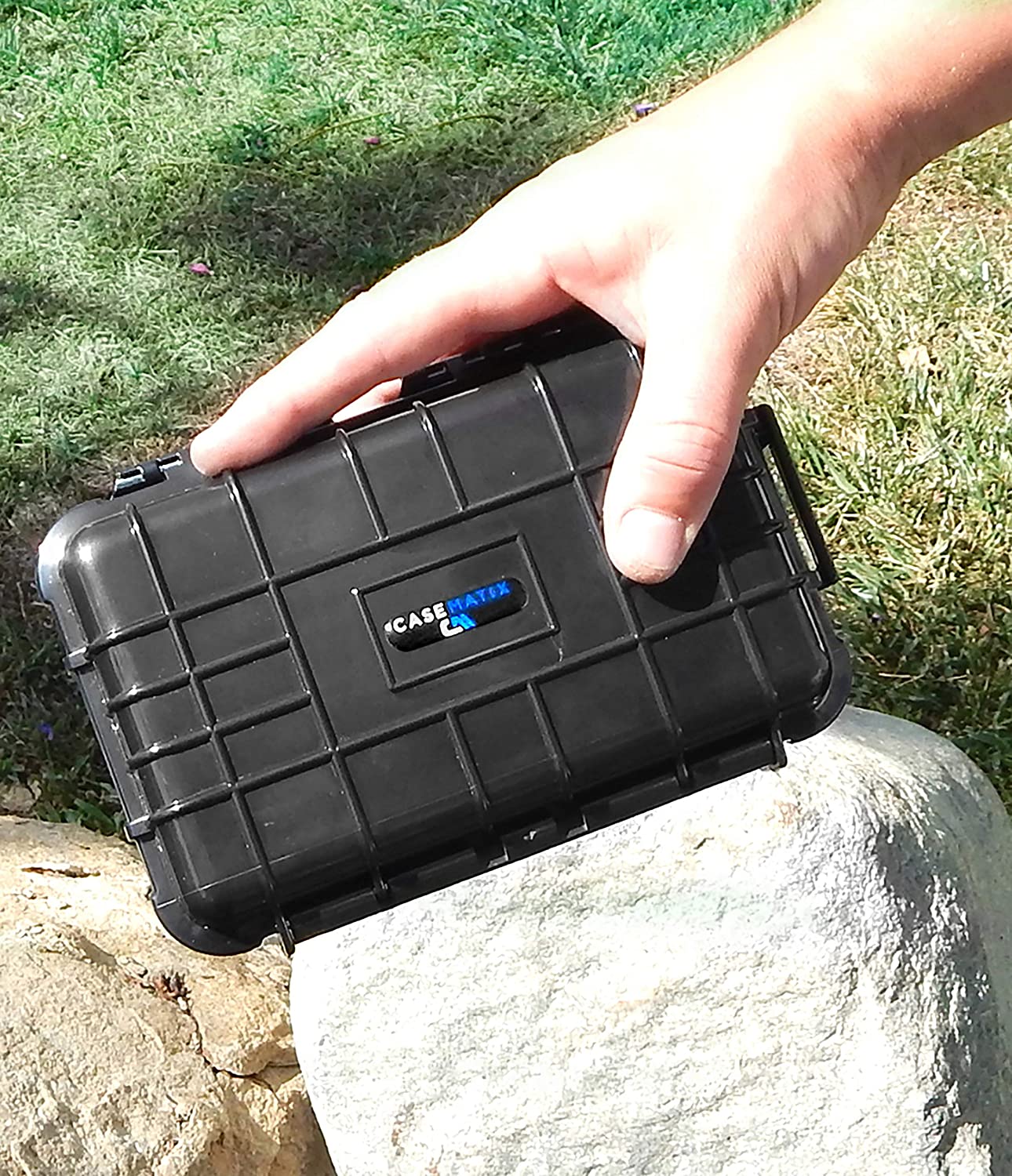 Waterproof External Hard Drive Travel Case Compatible with GTechnology GDrive Mobile 1tb, 2tb, 4tb USB 3.0 and USB C Portable Hard Drives