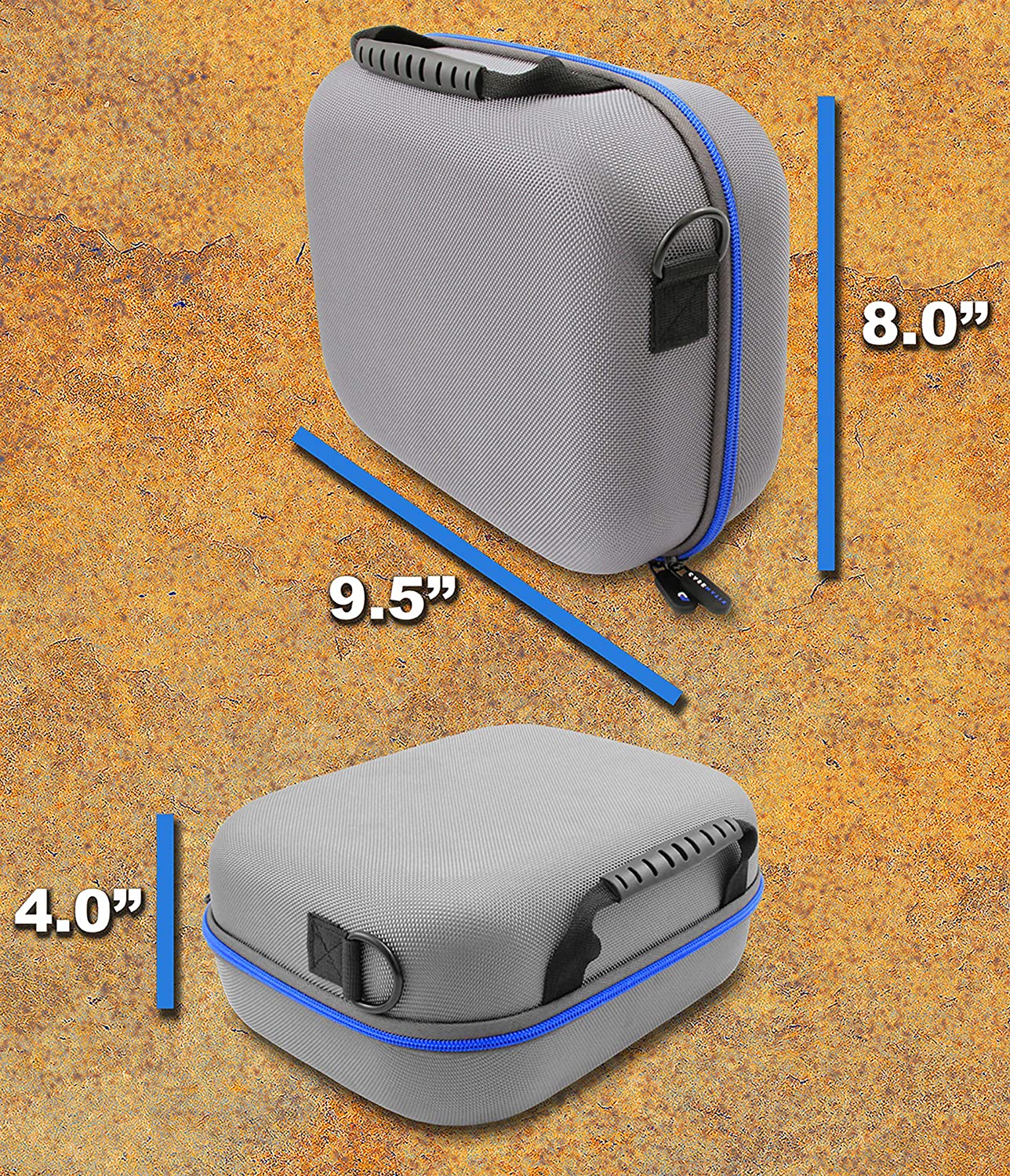 Travel Case Compatible with Halo Bolt 58830 mWh Laptop Charger and Accessories - Holds Charger, Car Charger, AC Wall Plug & Jumper Cables