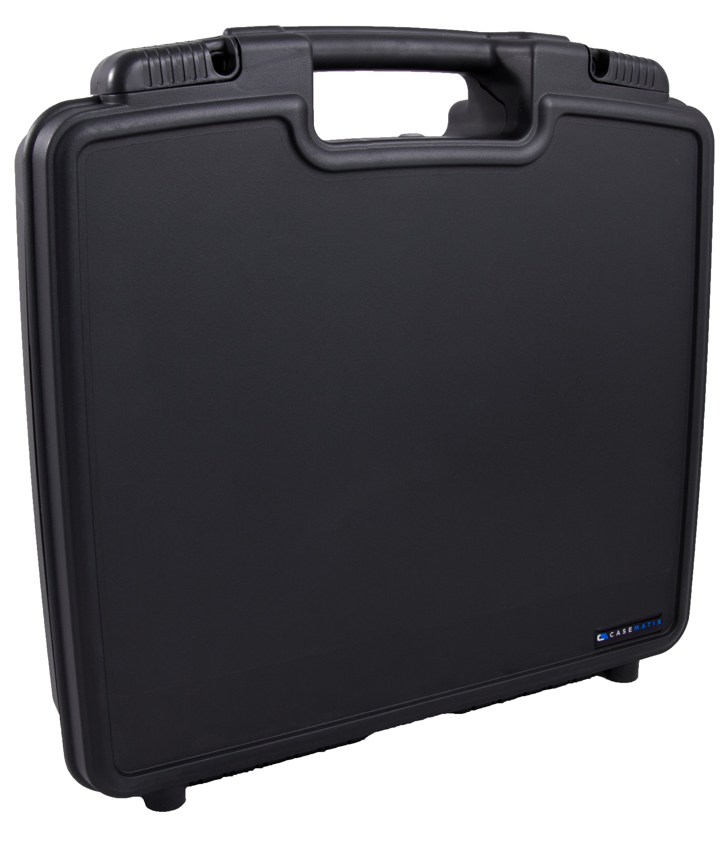 15.5" Hard Travel Case with Padlock Rings and Customizable Foam - Fits Accessories up to 13.25" x 10.5" x 2"
