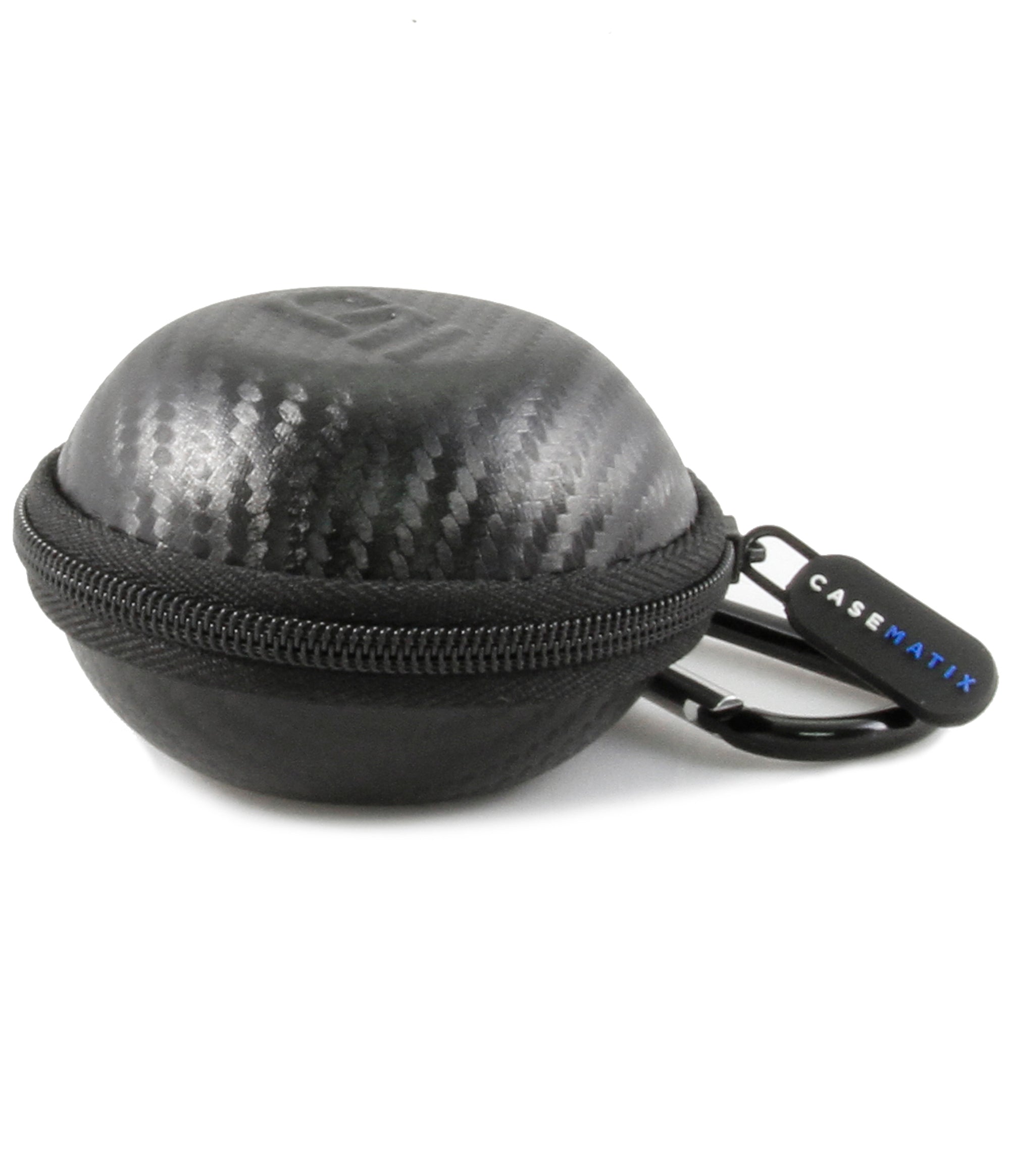 3" Hard Shell EVA Travel Case with Carabiner Clip - Fits Accessories up to 2.5" x 2.5" x 1"