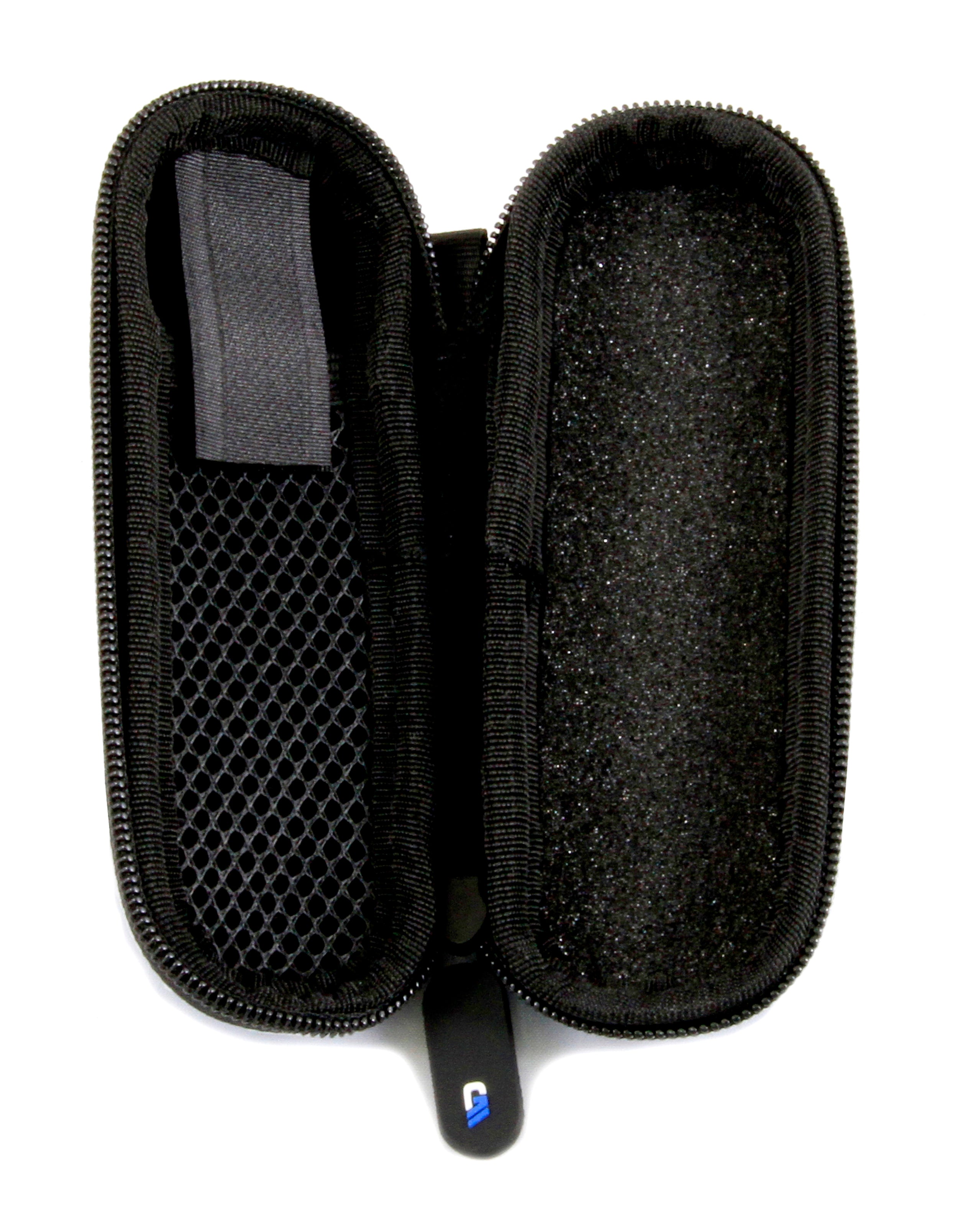 5.25" Hard Shell EVA Travel Case with Carabiner Clip - Fits Accessories up to 2.5" x 2.5" x 1"