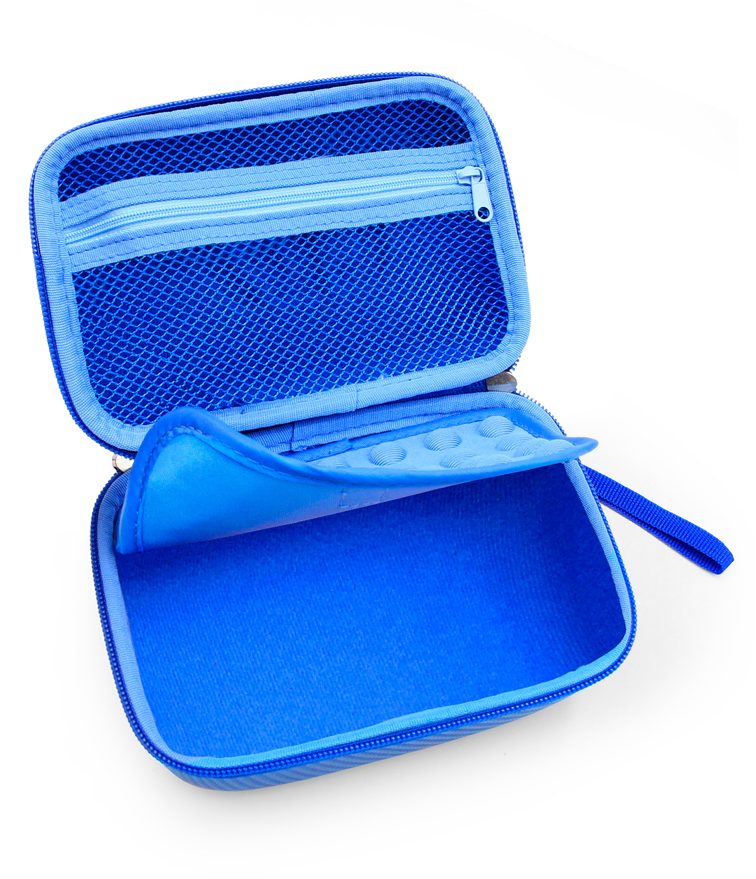 Toy Case Compatible with Really Rad Robots Fartbro Electronic Remote Control Farting Robot and Accessories in Blue Travel Case