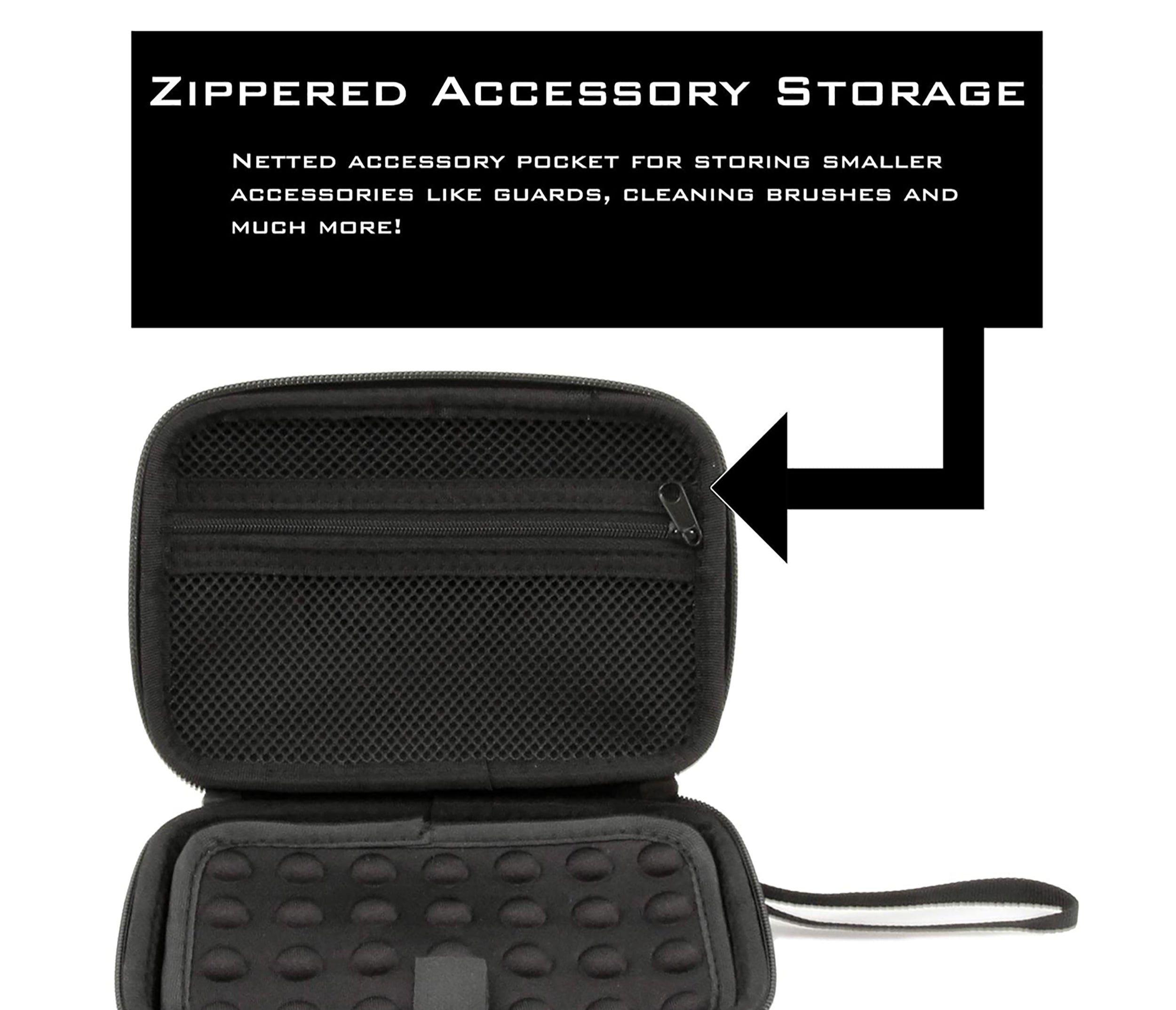 Travel Case Compatible With Turtle Beach Atom Mobile Gaming Controller for Android or Cloud Gaming, Includes Carry Case Only