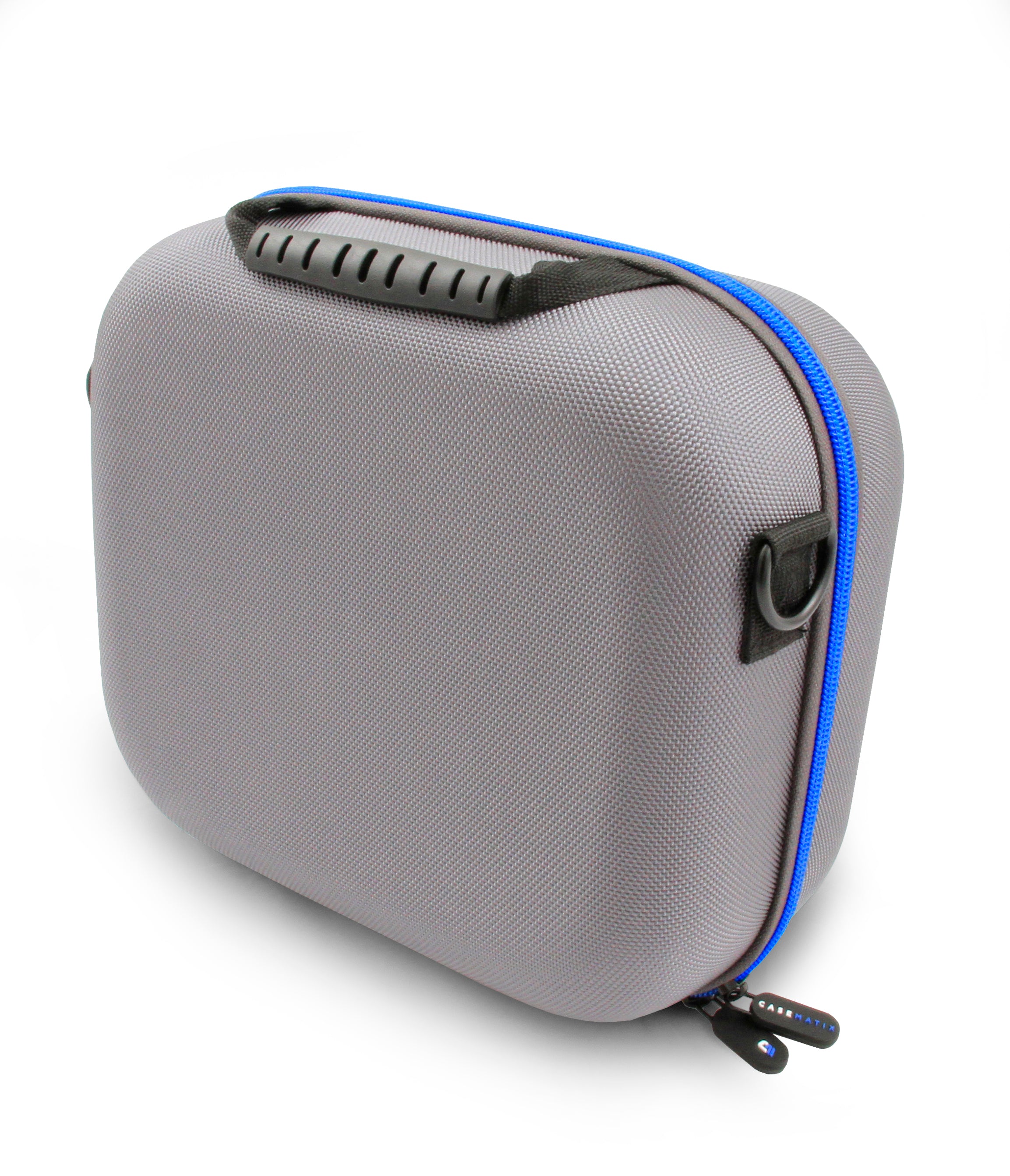 9.5" Hard Shell EVA Travel Case with Shoulder Strap and Padded Divider - Fits Accessories up to 8.5" x 7.5" x 2.5"