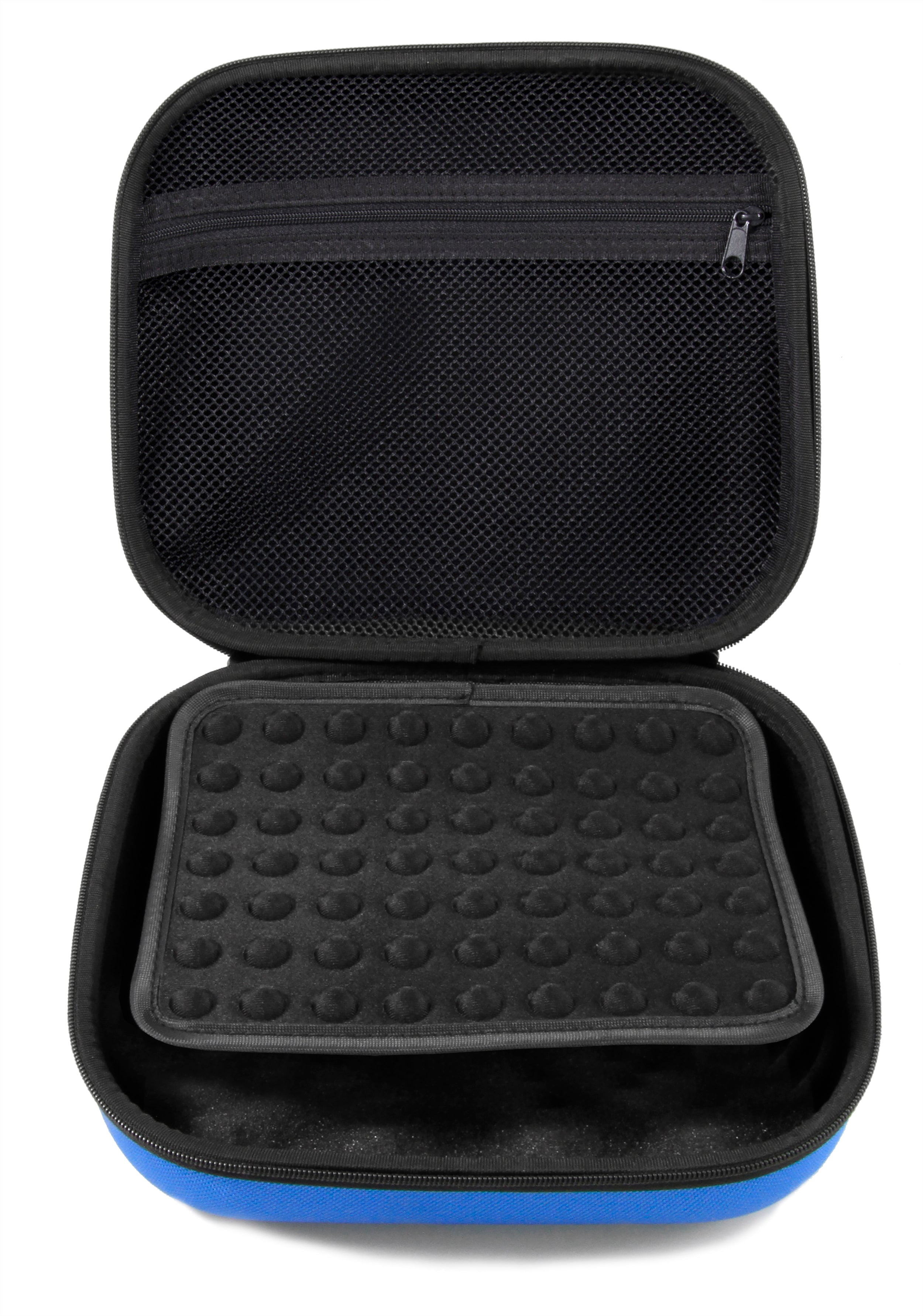 Blue Toy Case Compatible with 4 VTech KidiGo NexTag Game System Arm Units and Accessories - Includes Travel Case Only