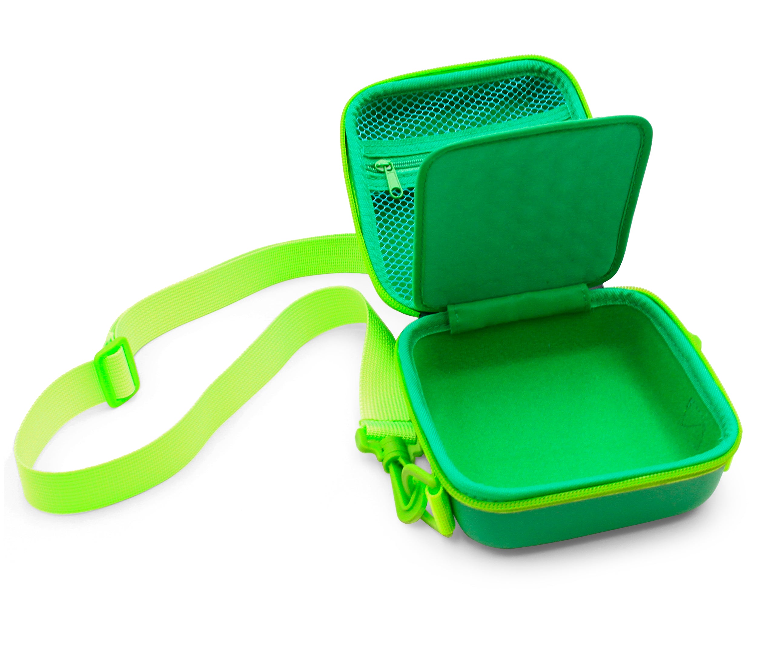 5.25" Hard Shell EVA Travel Case with Wrist Strap - Fits Accessories up to  4.5” X 4.5” X 2"