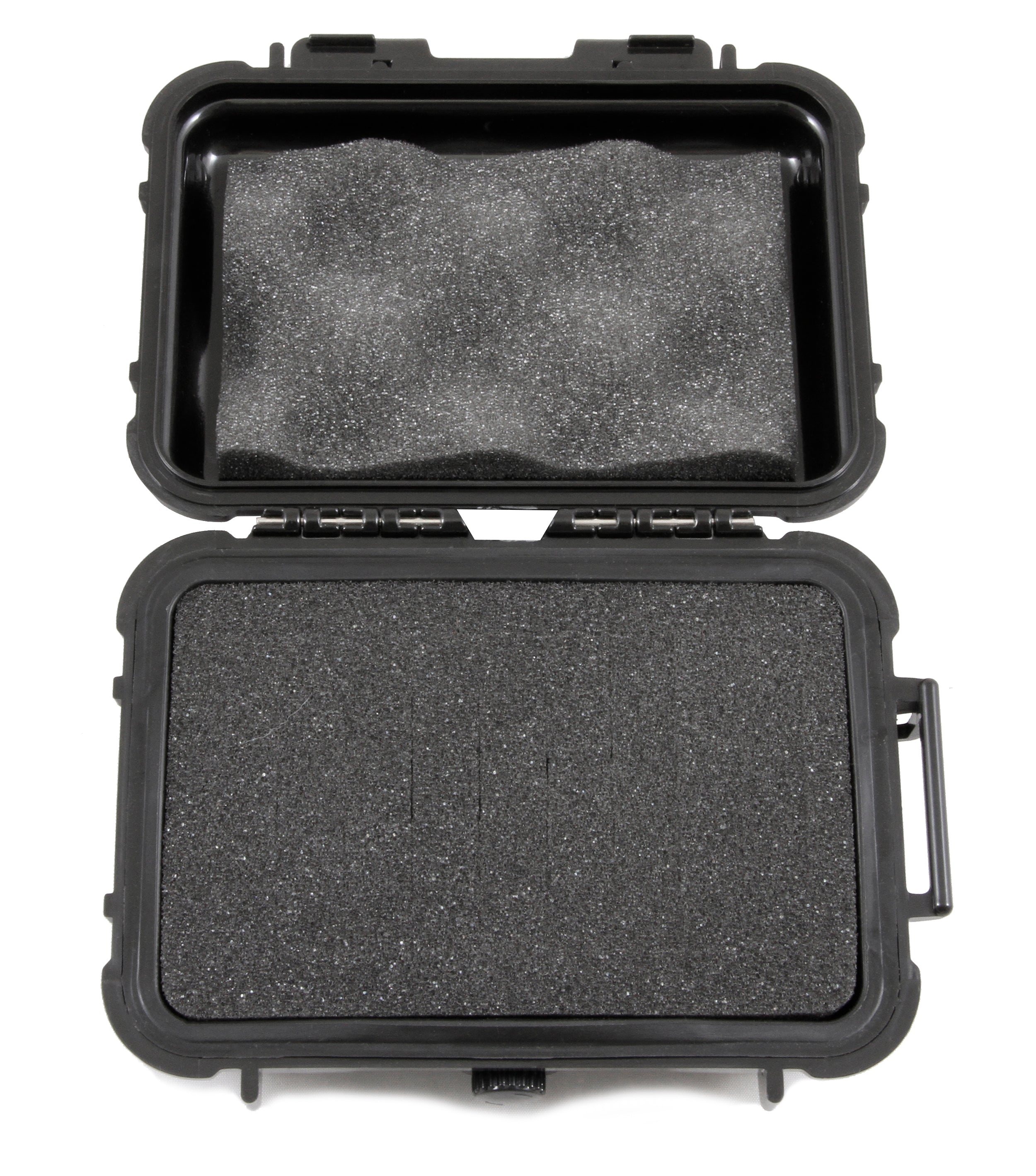 6.25" Waterproof Hard Travel Case with Rubber and Customizable Foam Interior - Fits Accessories up to 4.5" x 2.5" x 1.25"
