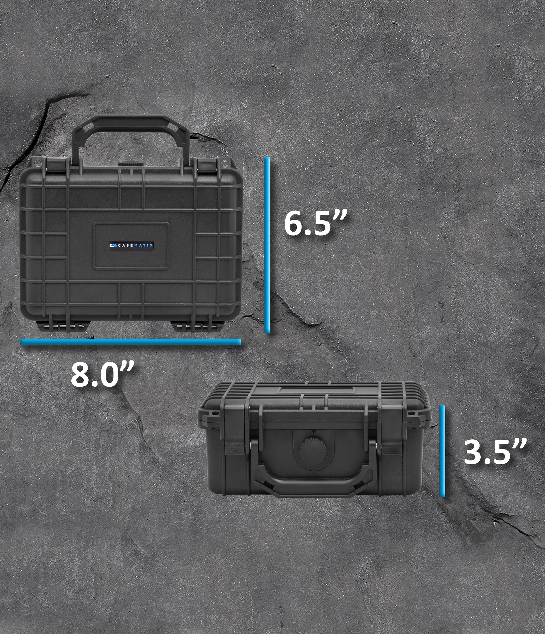 Carry Case Compatible with Orba 2 Artiphon Handheld Multi-instrument in Customizable Foam - Includes Waterproof Carrying Case Only
