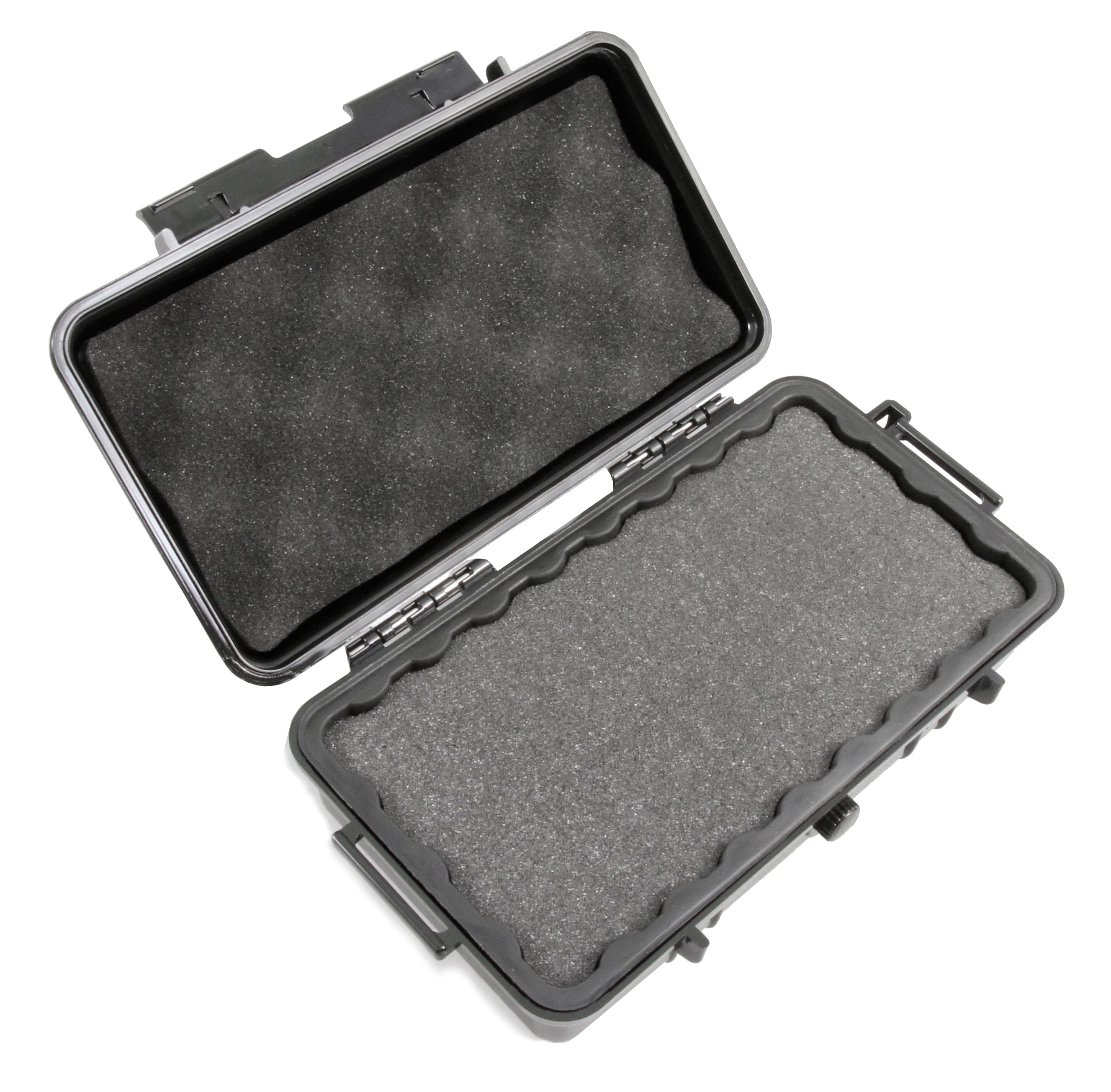 9.5" Waterproof Small Hard Case with Customizable Foam for Portable Electronics, Tools and Accessories - Hard Shell Small Plastic Case
