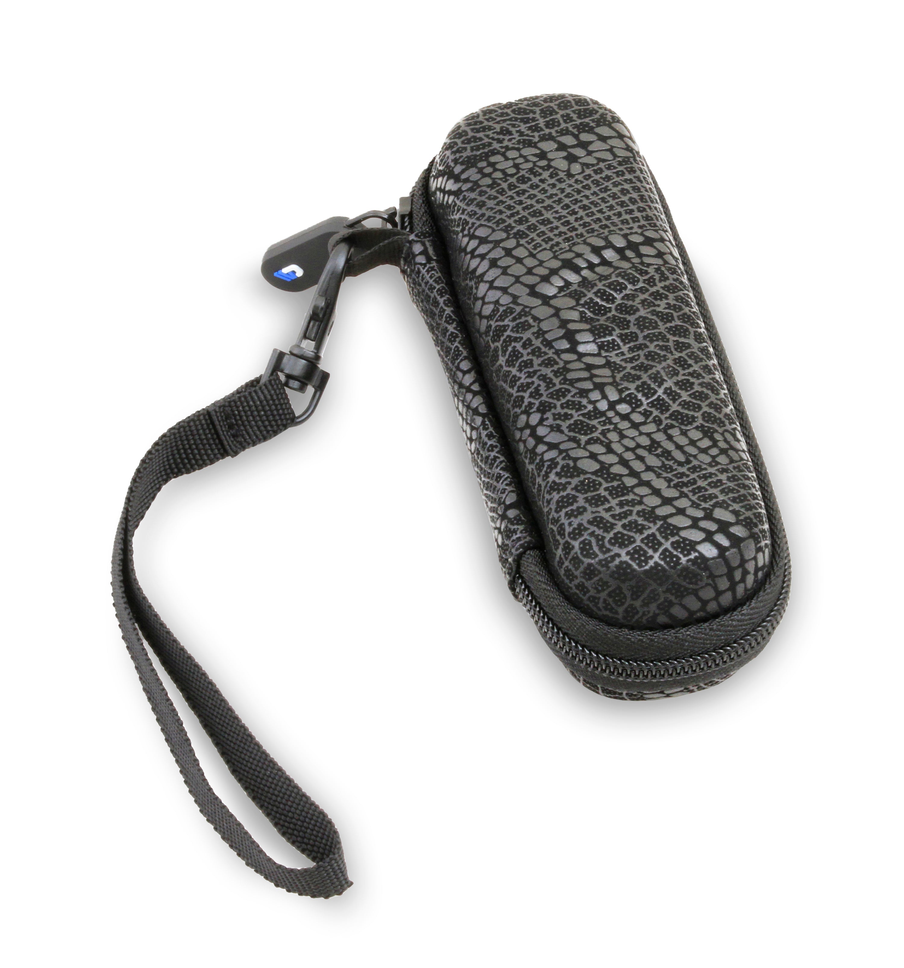 5.25" Hard Shell EVA Travel Case with Carabiner Clip - Fits Accessories up to 2.5" x 2.5" x 1"