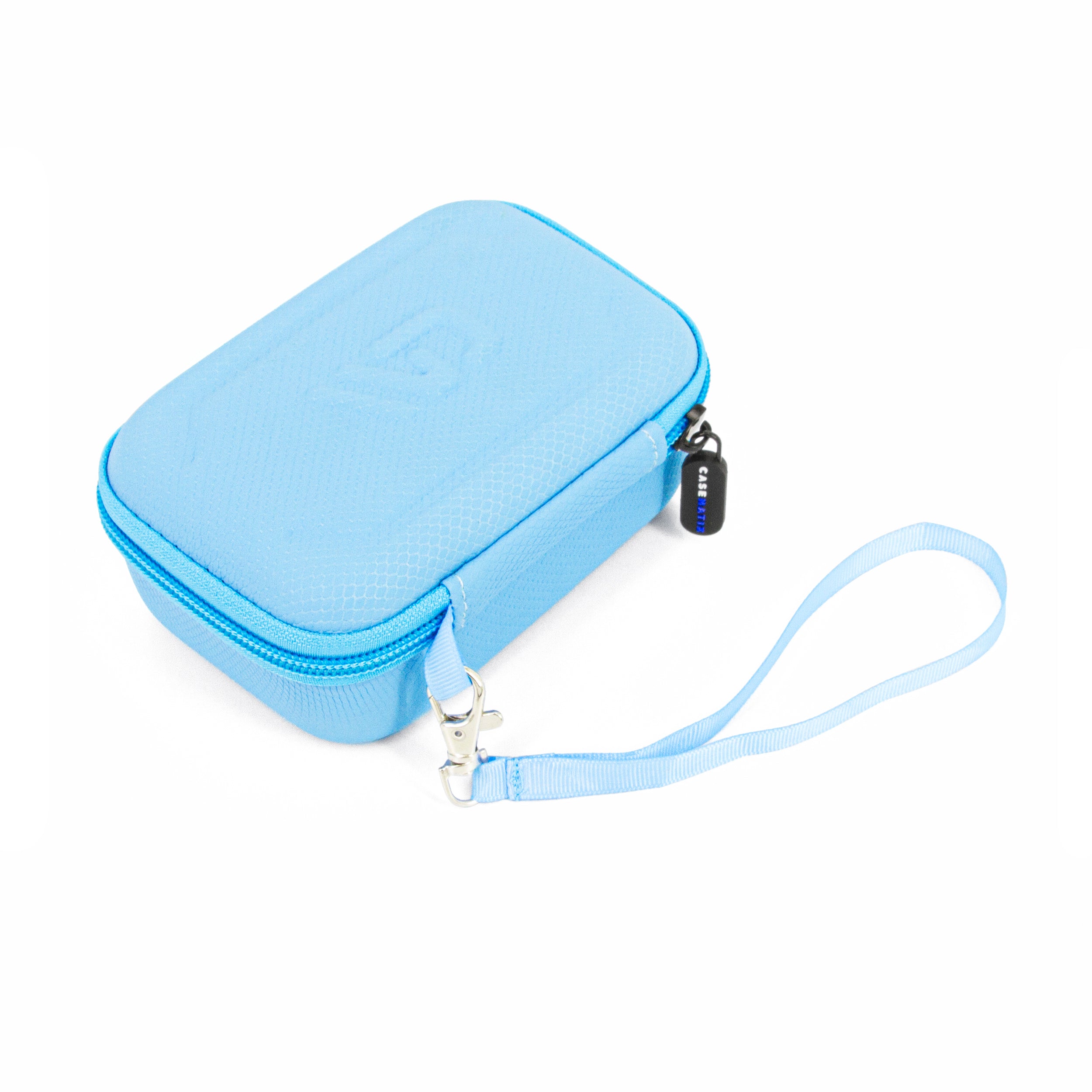 Travel Case Compatible with Beyblade Burst Battling Top Game Pieces and Accessories with Wrist Strap and Padded Divider Up to 4.75 Inches